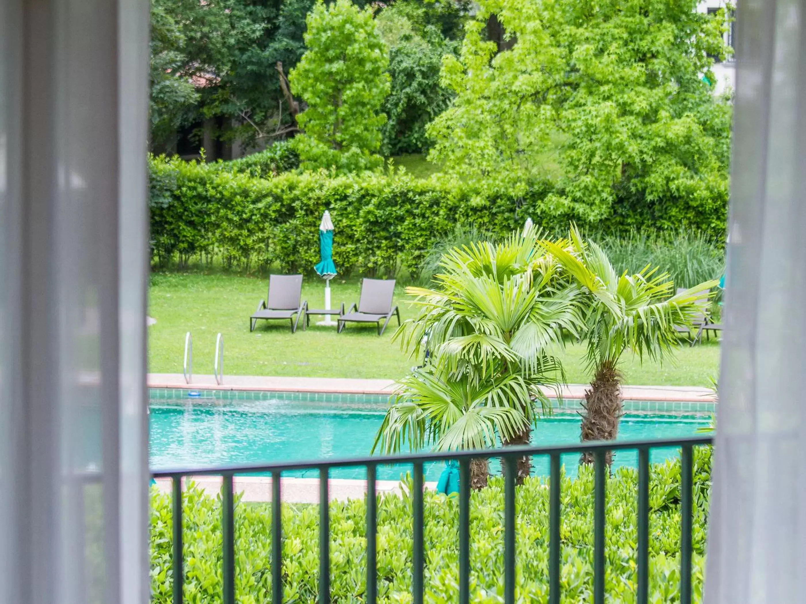 Pool View in Park Hotel Principe - Ticino Hotels Group