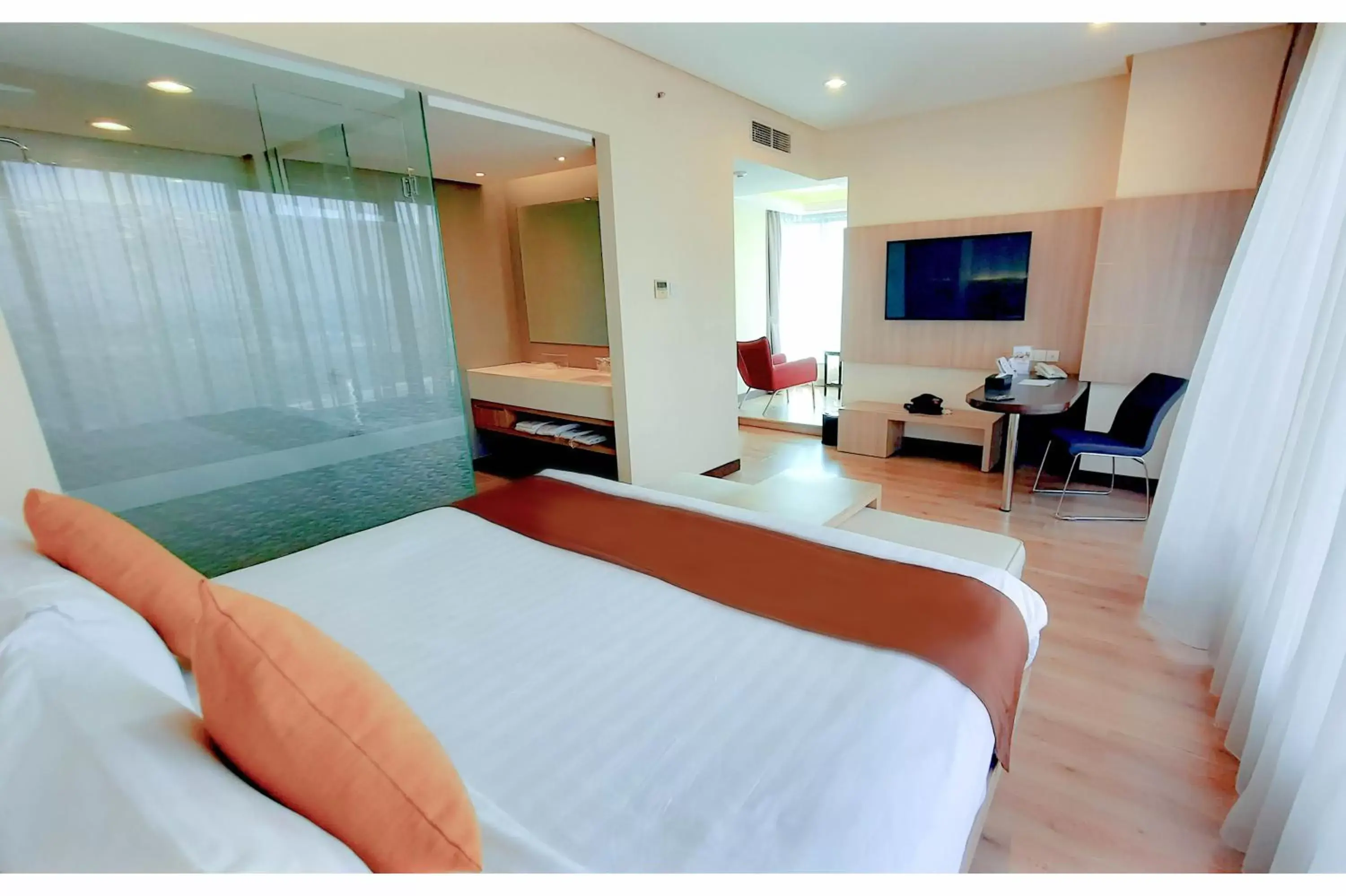Bedroom in Vasaka Hotel Jakarta ex Teraskita Managed by Dafam