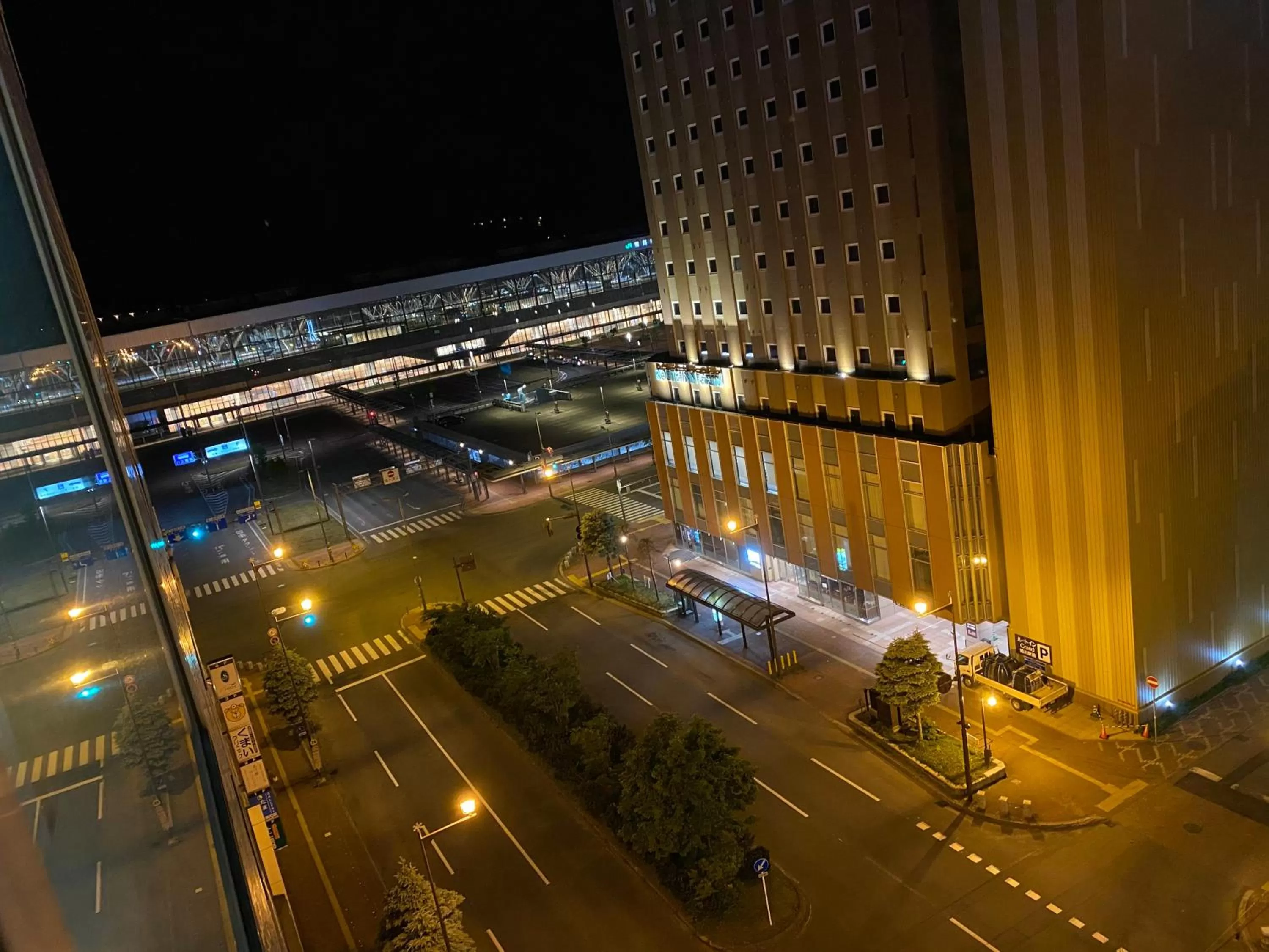 Night in Court Hotel Asahikawa