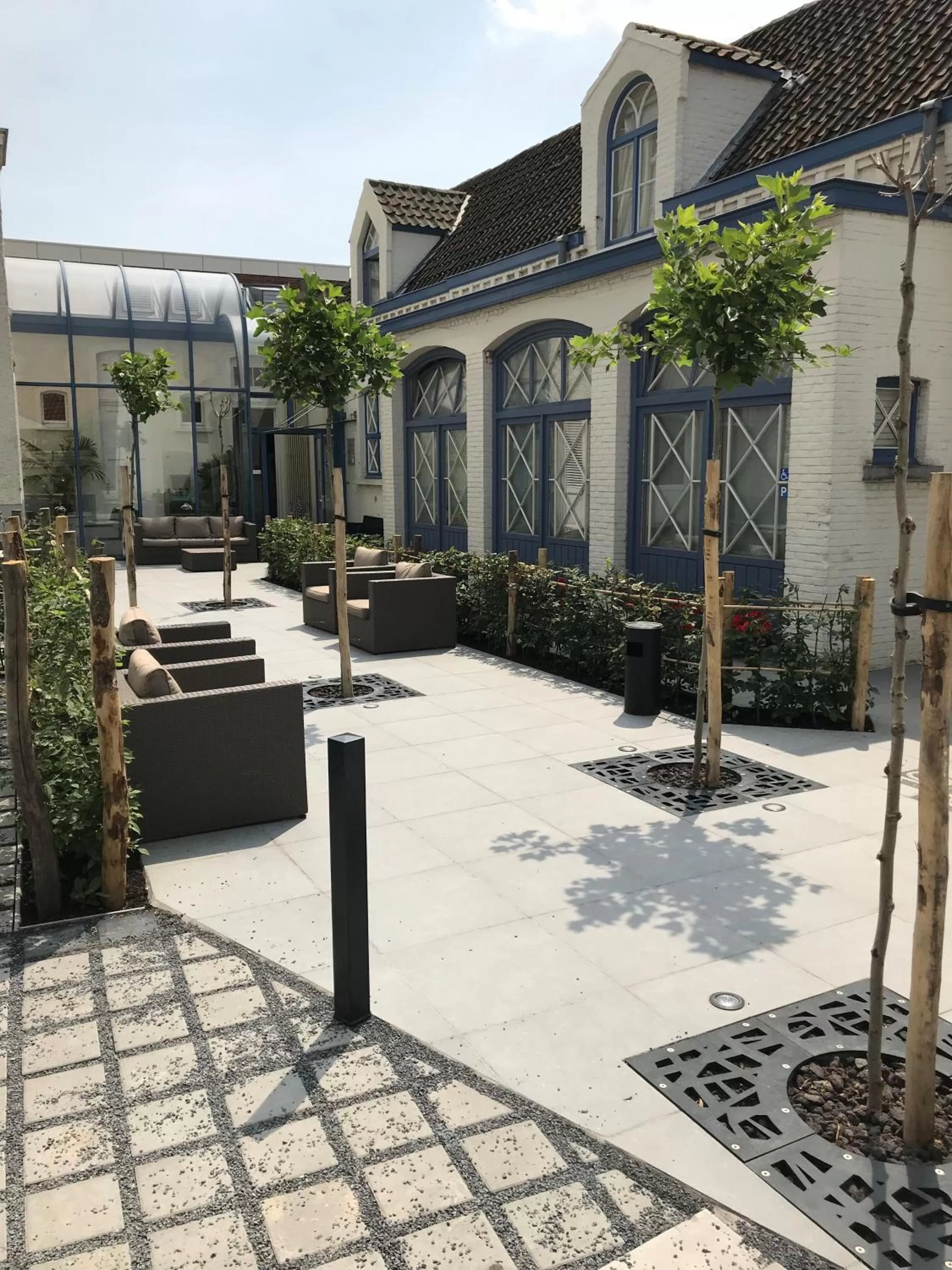 Garden in Golden Tree Hotel