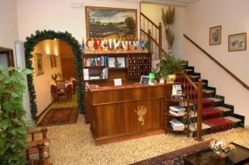 Lobby or reception in Hotel Umbria