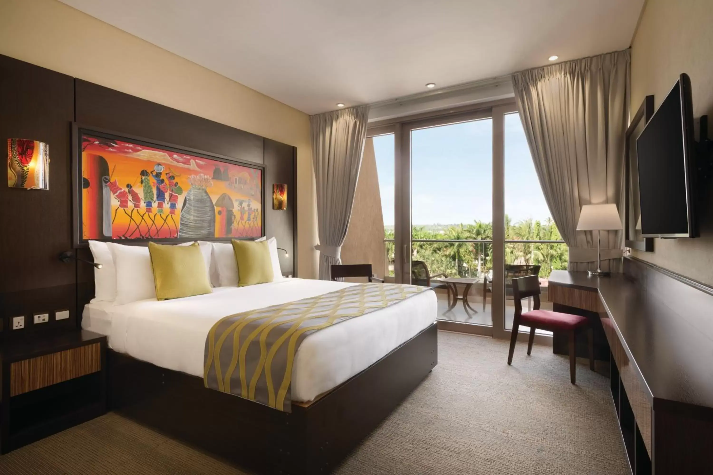 Bed in Ramada Resort By Wyndham Dar es Salaam