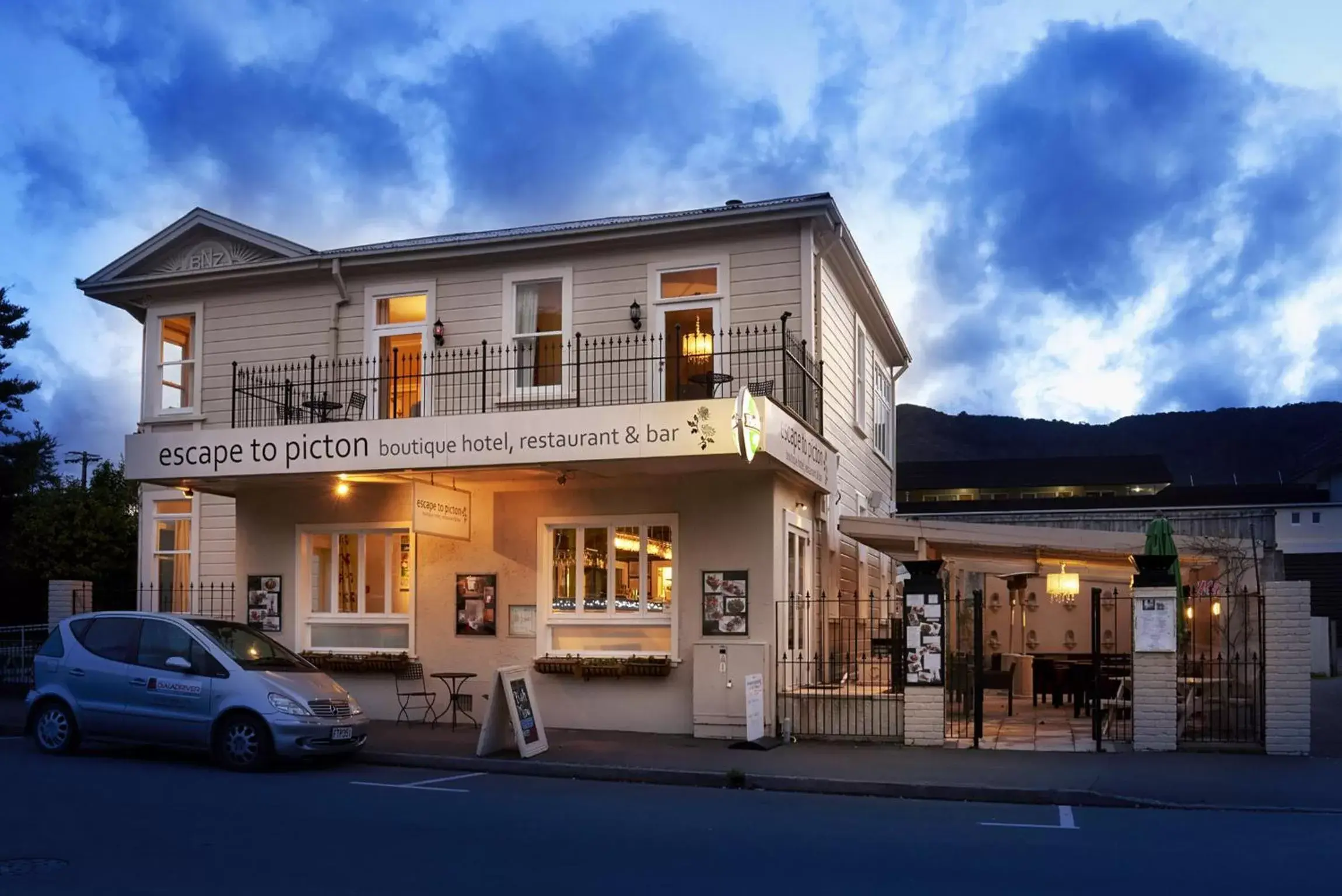 Patio in Escape To Picton Boutique Hotel