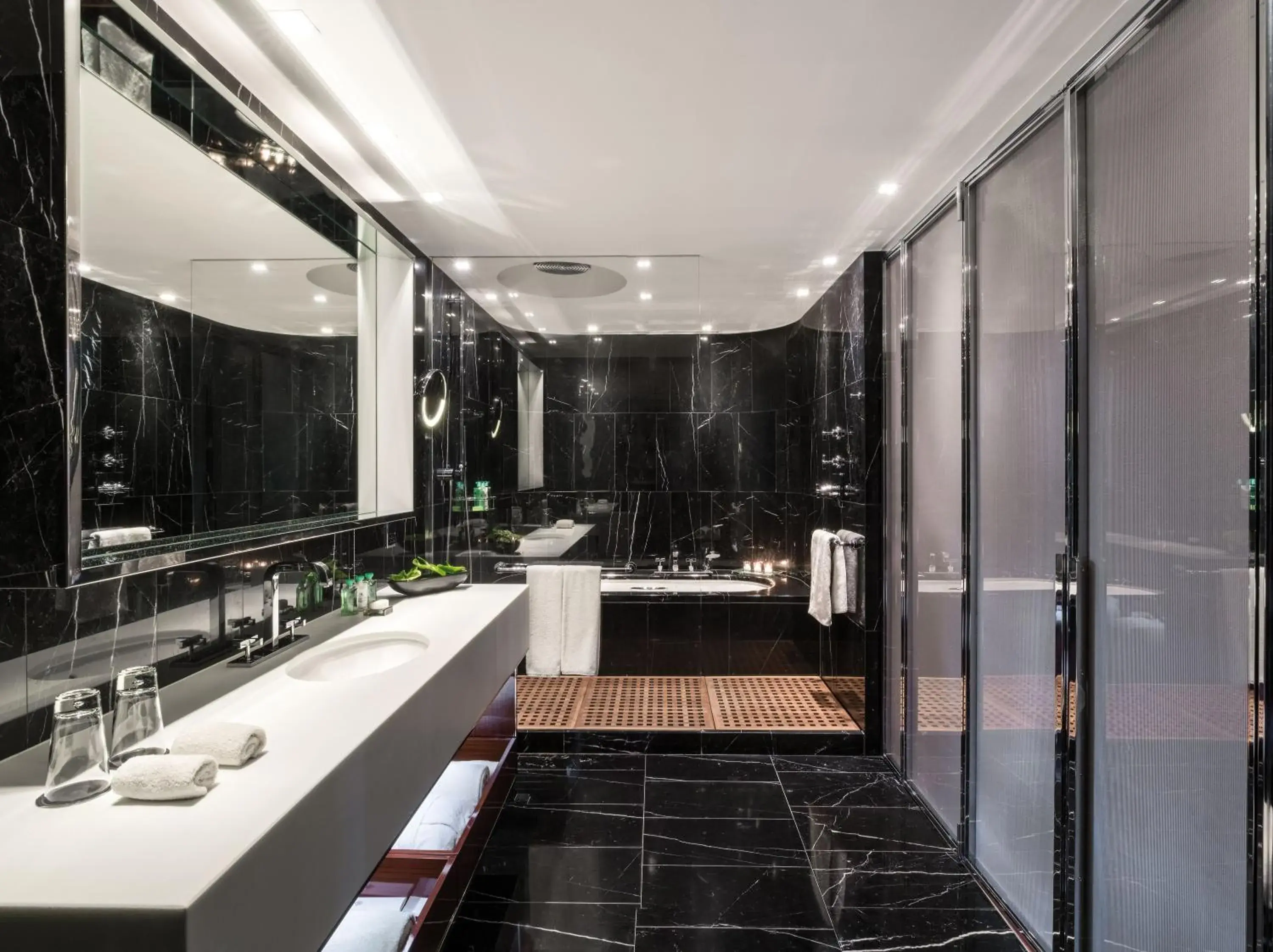 Bathroom in Bulgari Hotel London