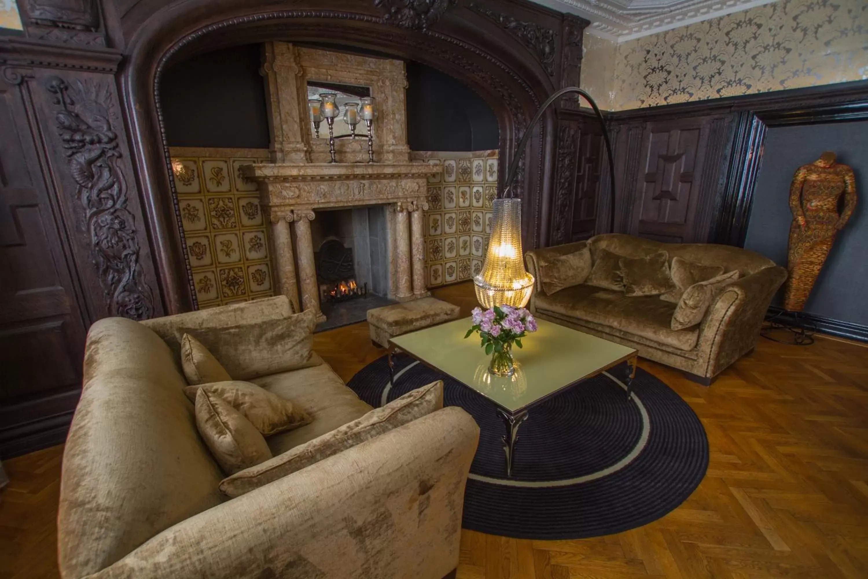 Living room in Home Hotel Havnekontoret Living room in Home Hotel Havnekontoret