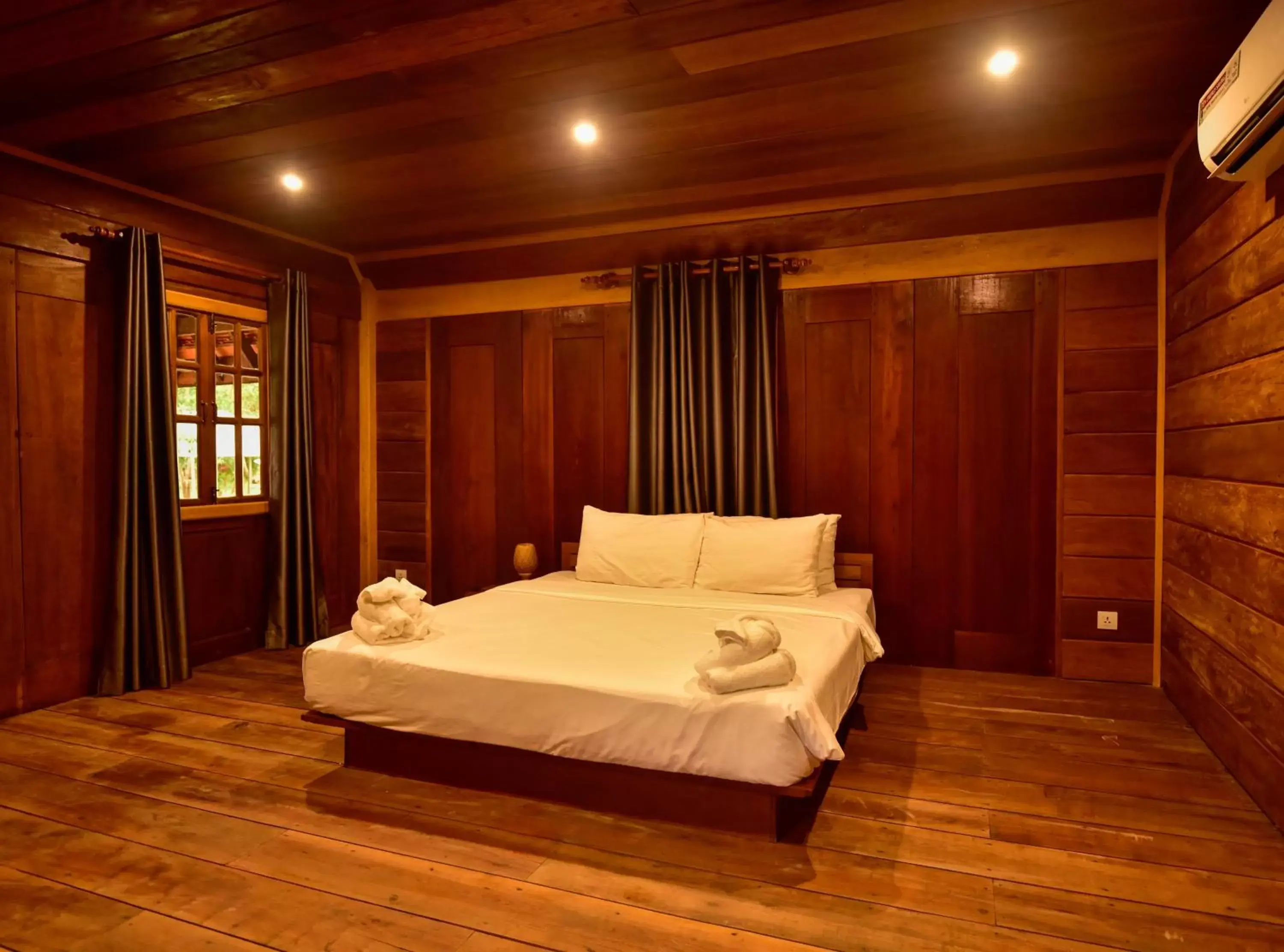 Bed in Angkor Heart Bungalow