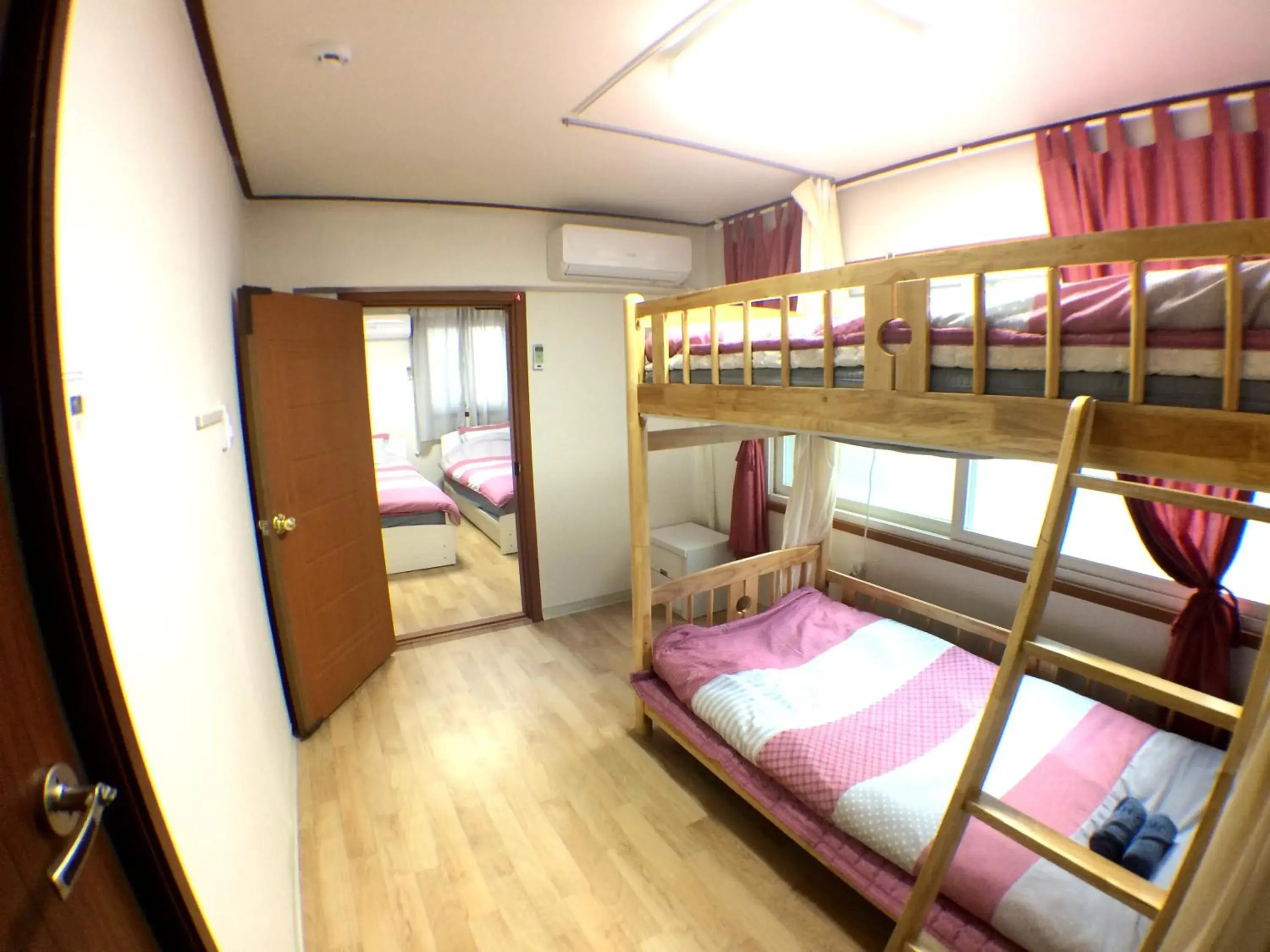 Bedroom, Bunk Bed in Jeong House Hongdae