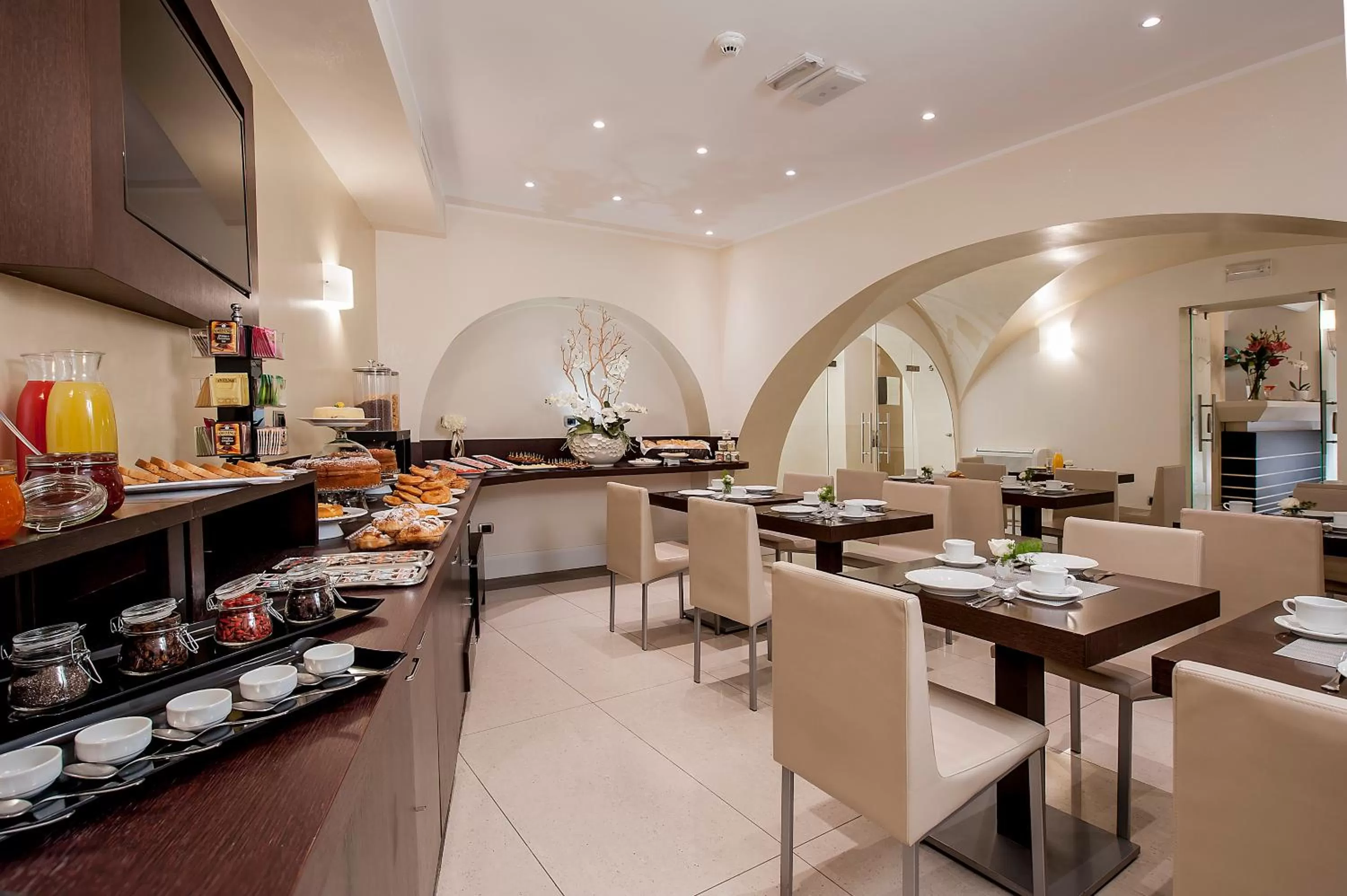 Continental breakfast in Demetra Hotel