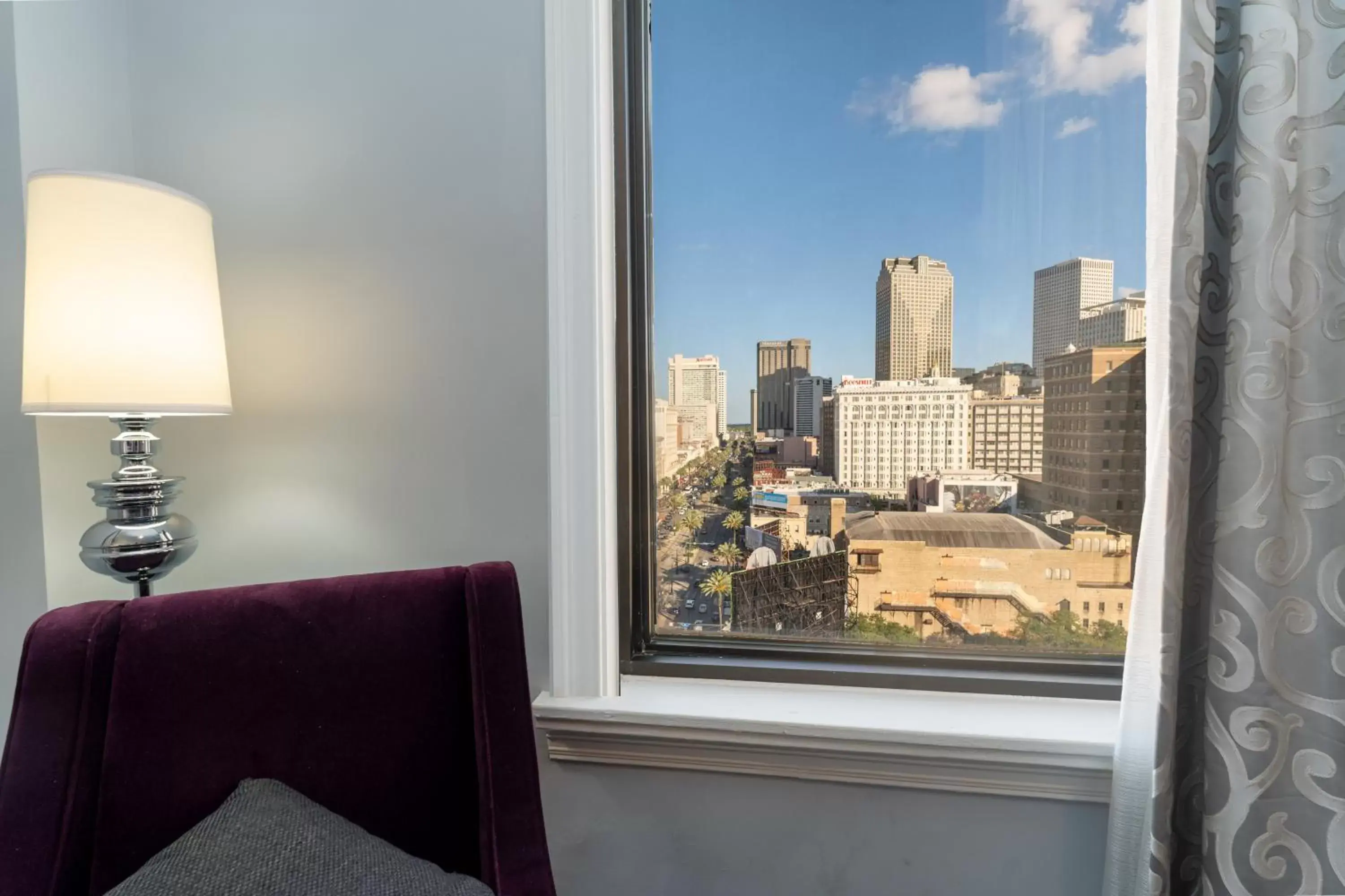 City view in Hampton Inn & Suites New Orleans Canal St. French Quarter City view in Hampton Inn & Suites New Orleans Canal St. French Quarter