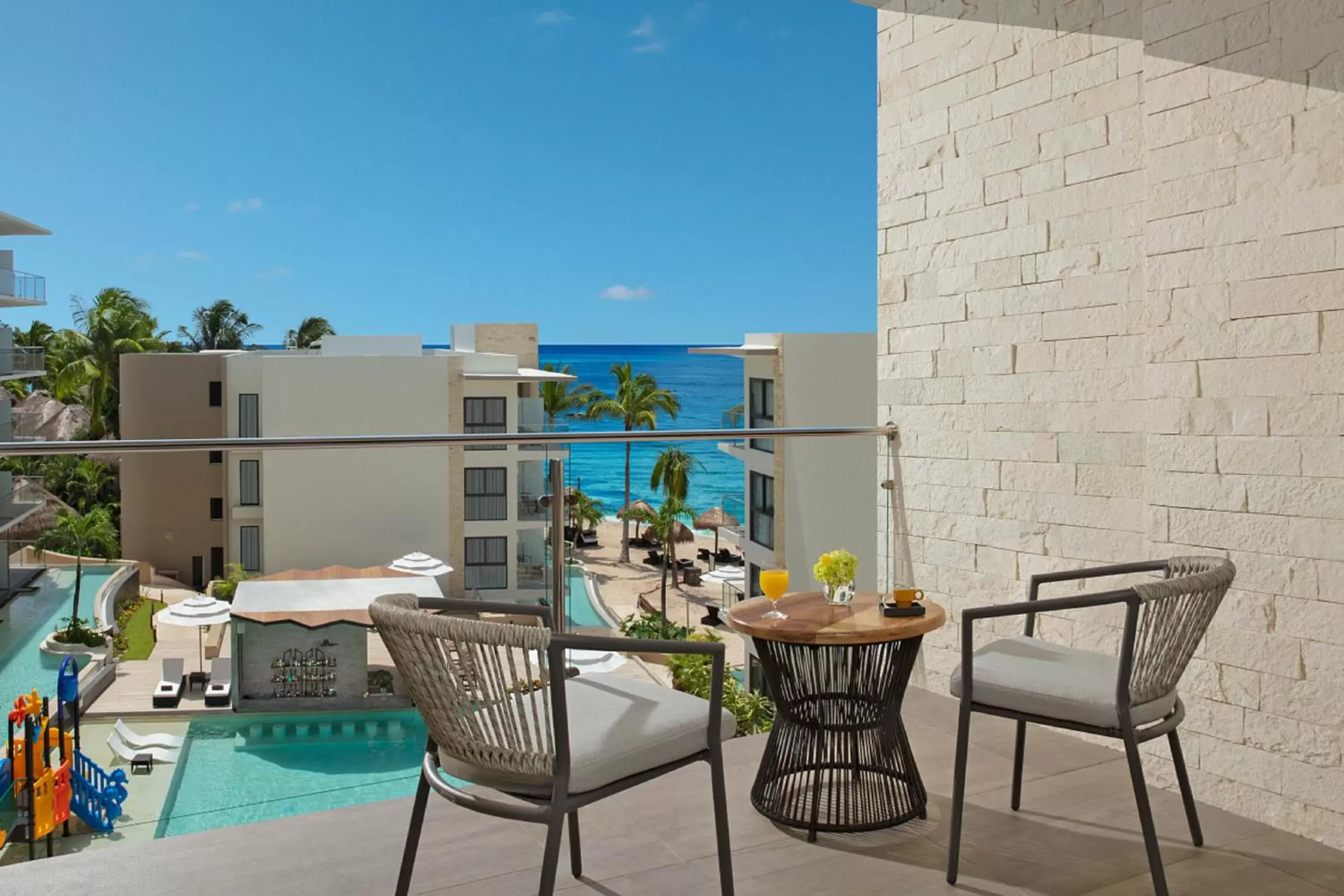 View (from property/room), Pool View in Dreams Cozumel Cape Resort & Spa