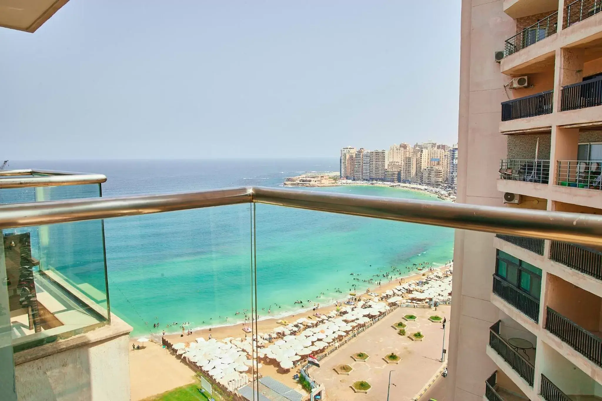 City view, Swimming Pool in Hilton Alexandria Corniche