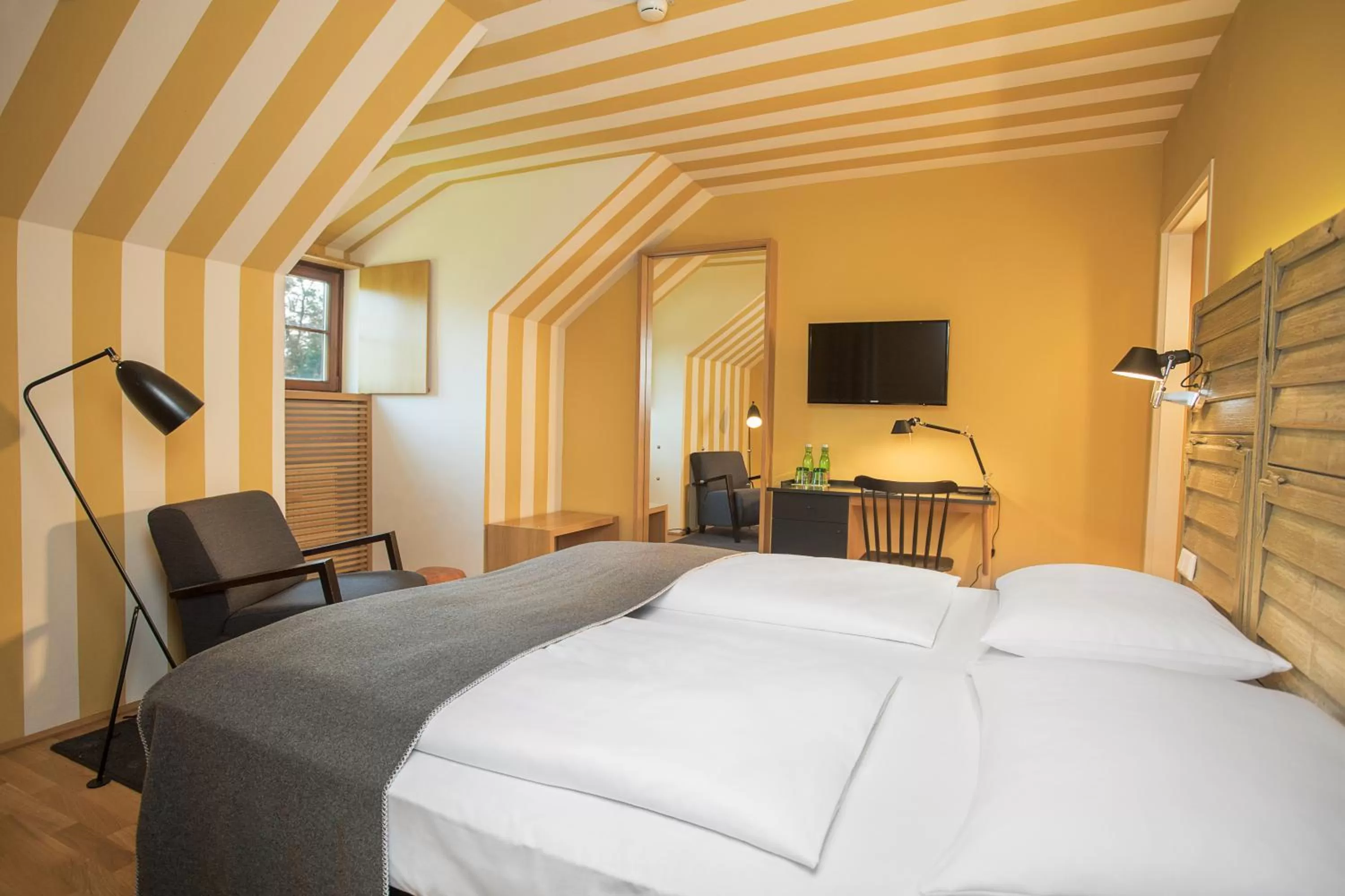 Bed in Hotel Schloss Leopoldskron