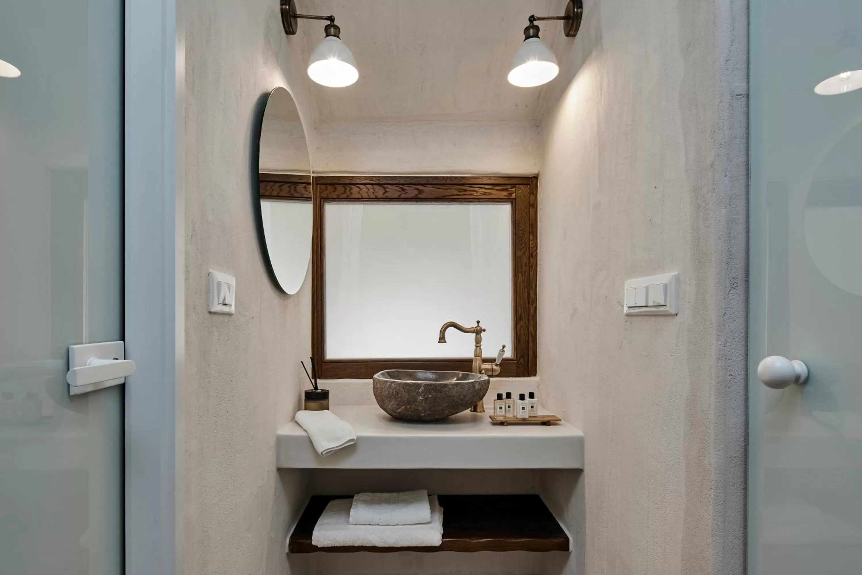 Bathroom in Winery Hotel 1870