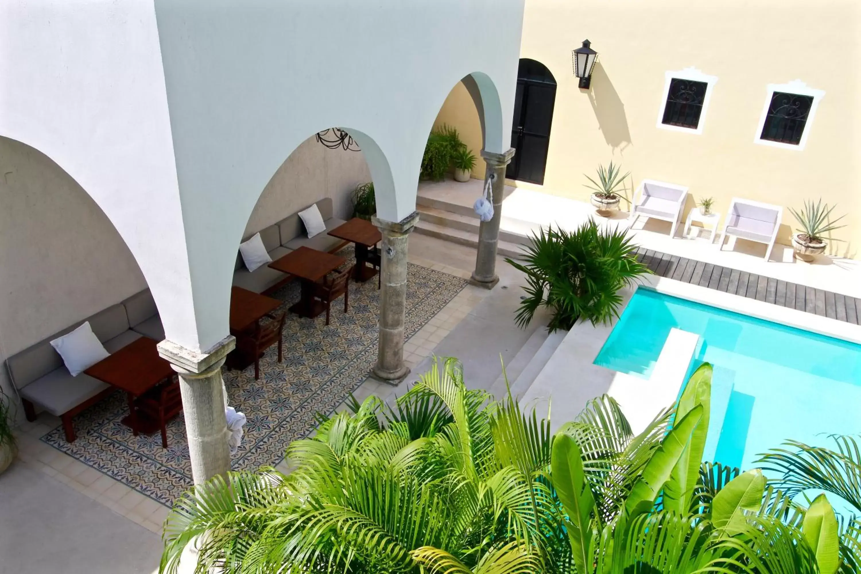 Swimming pool, Pool View in The Diplomat Boutique Hotel