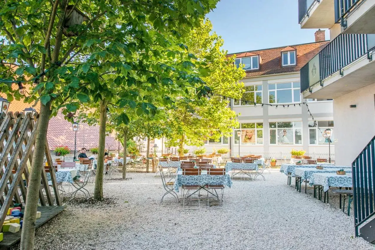 Patio, Restaurant/Places to Eat in Gasthof Diem