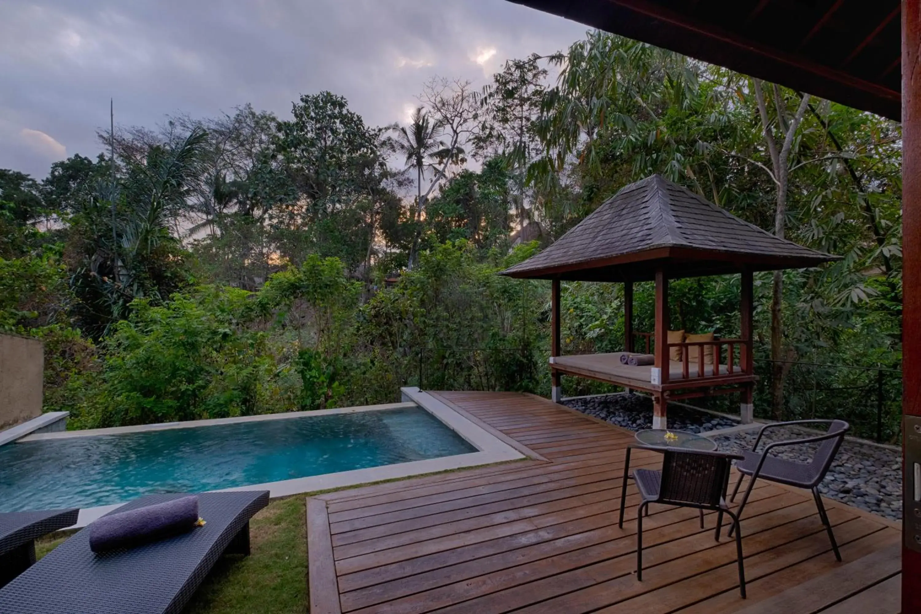 Swimming Pool in Samkhya Villa Ubud