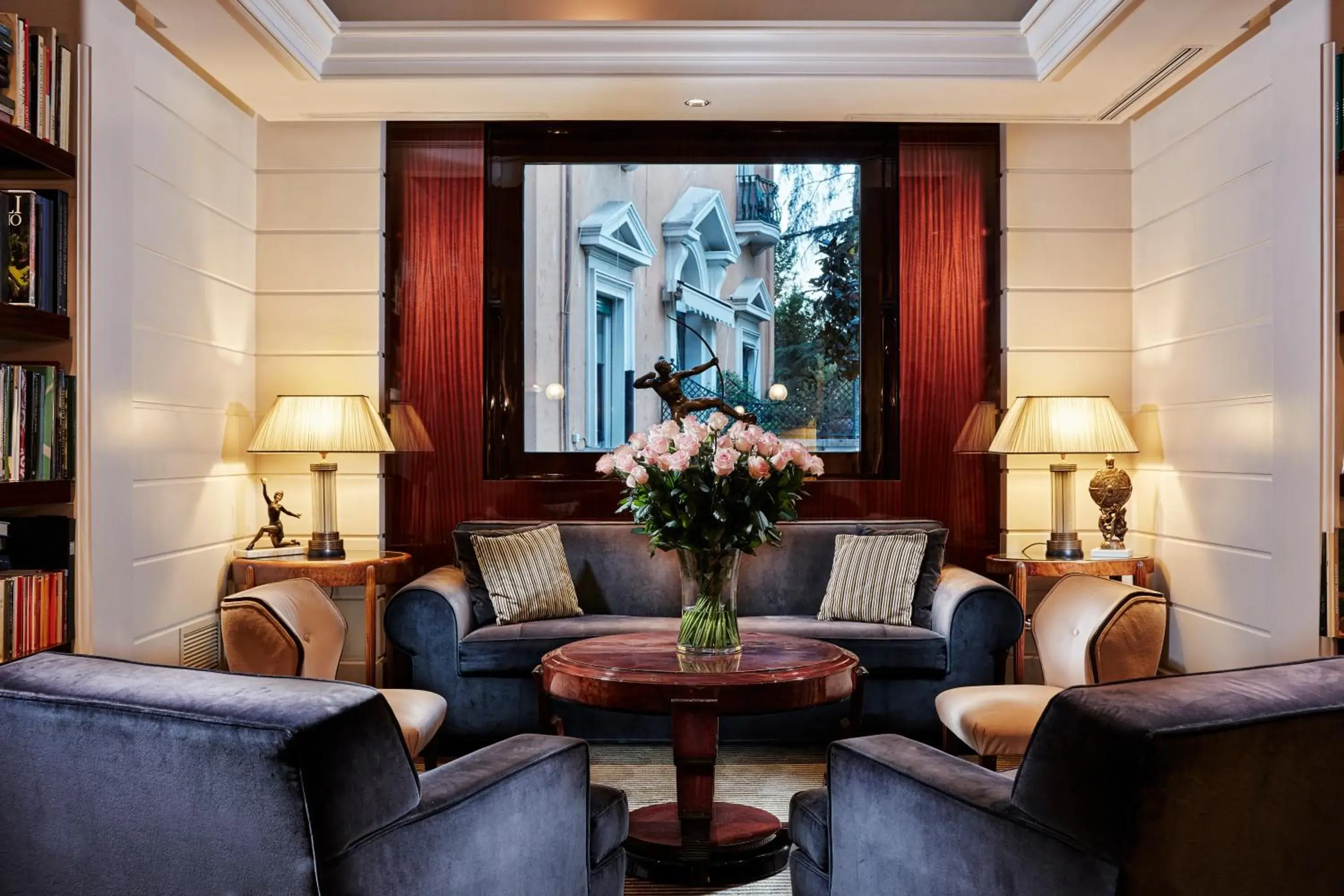 Communal lounge/ TV room, Seating Area in Hotel Lord Byron - Small Luxury Hotels Of The World