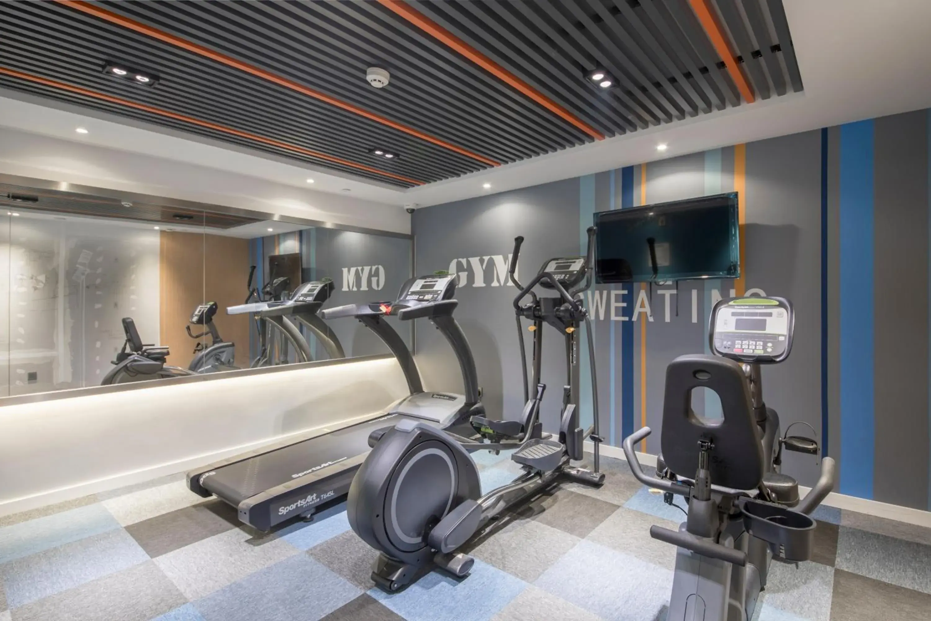 Fitness centre/facilities, Fitness Center/Facilities in Holiday Inn Express Shanghai Jiading Center, an IHG Hotel