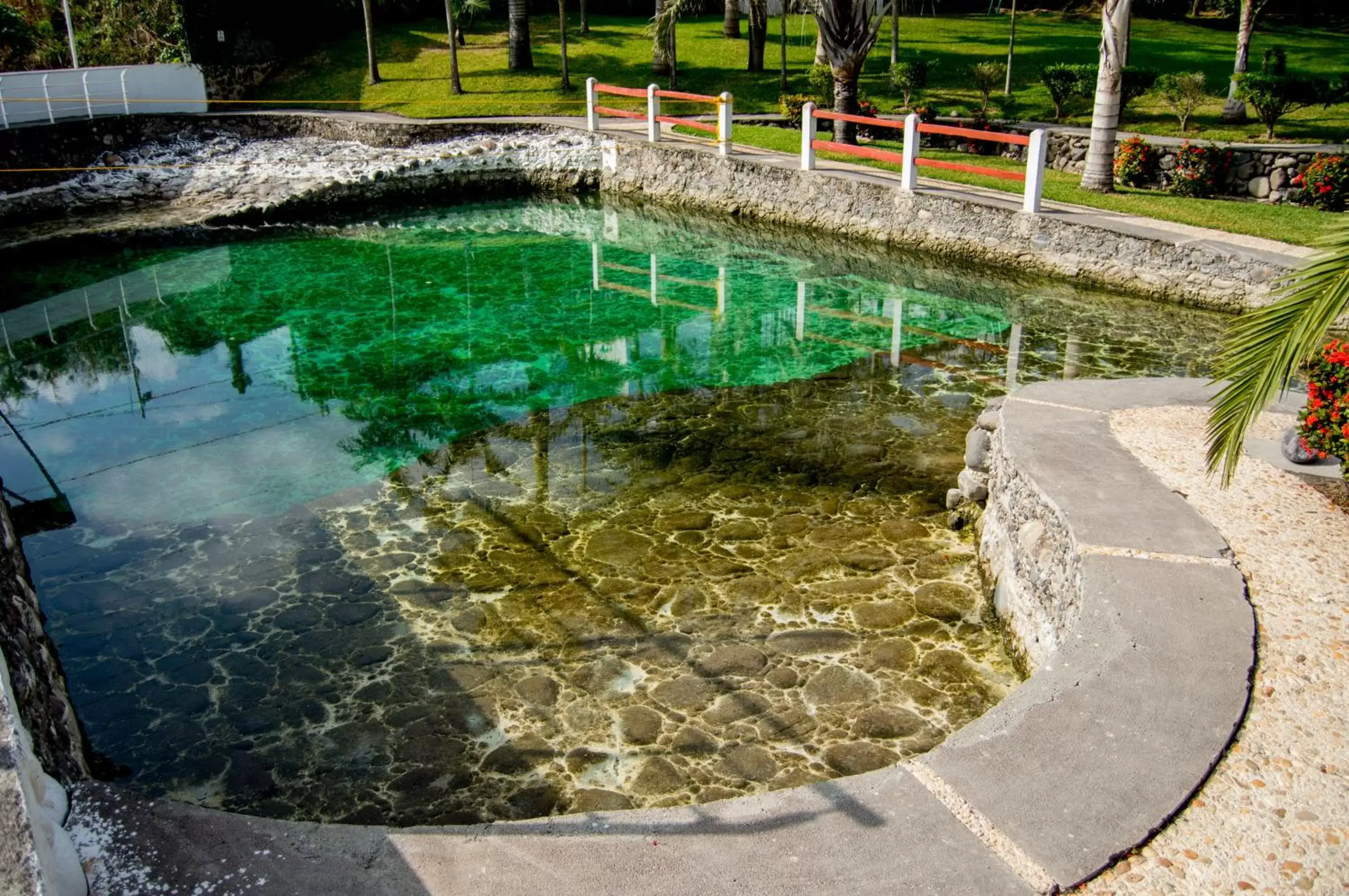 Area and facilities, Swimming Pool in Hotel Puente Nacional & Spa
