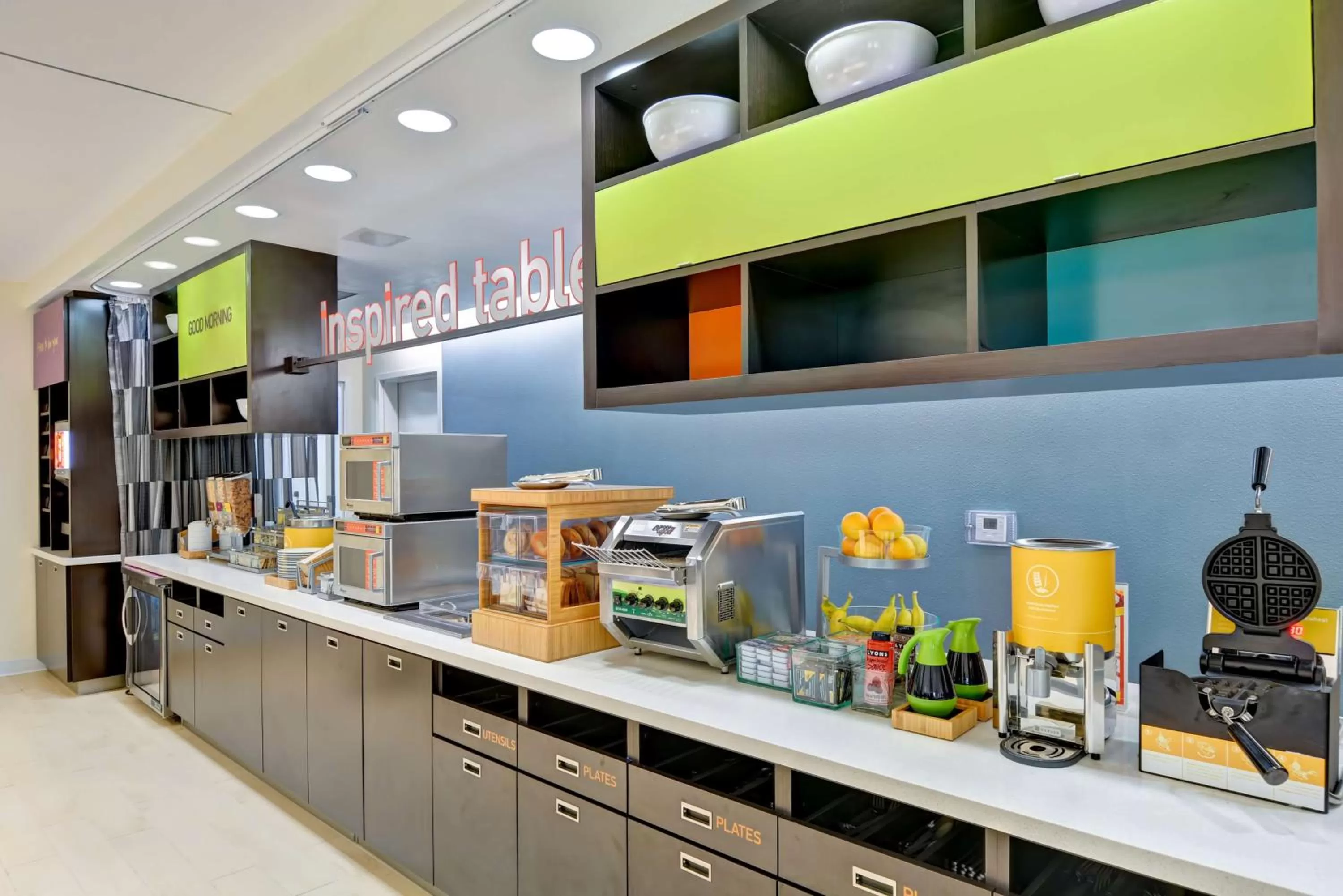 Breakfast in Home2 Suites Azusa