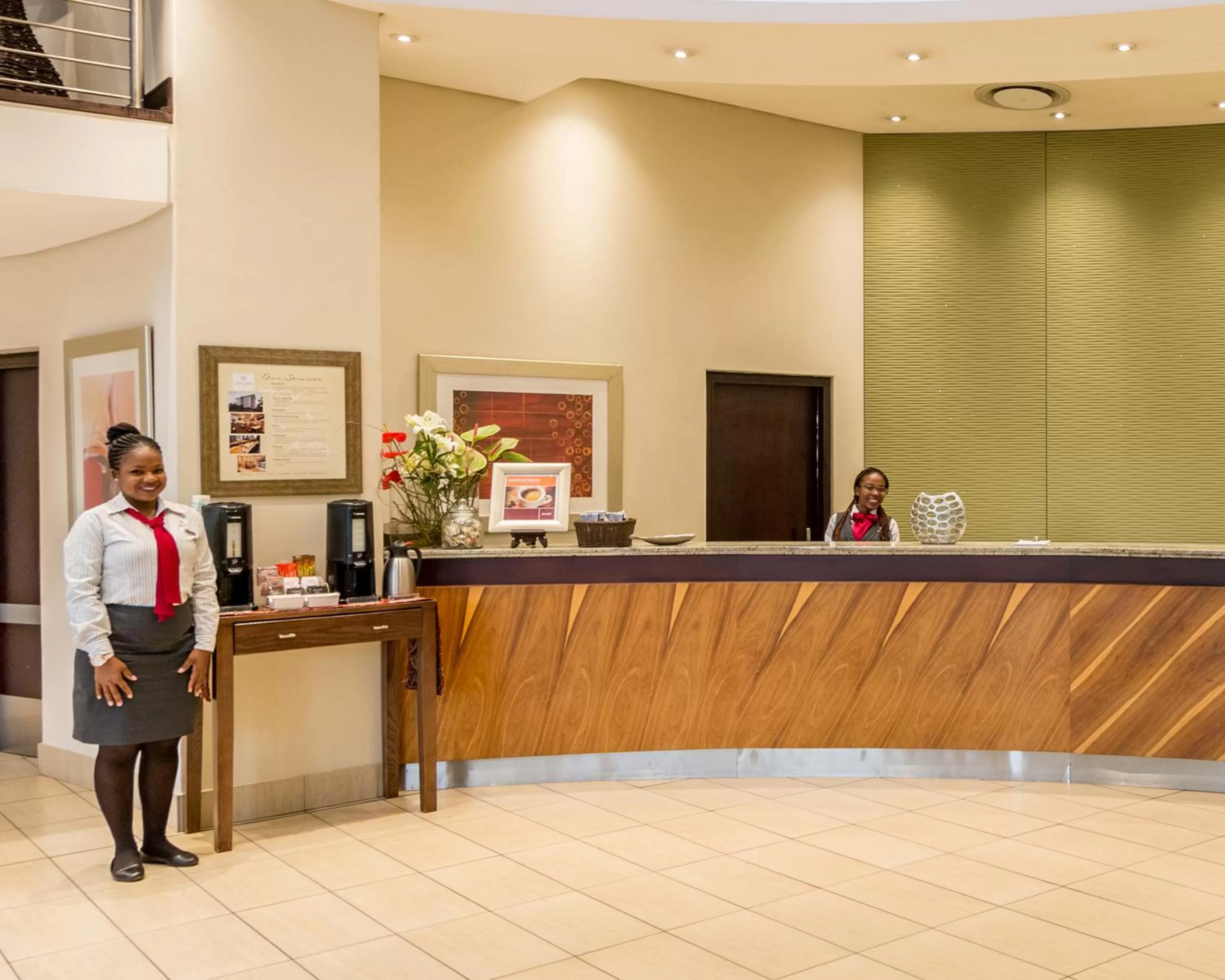 Staff in City Lodge Hotel Hatfield, Pretoria