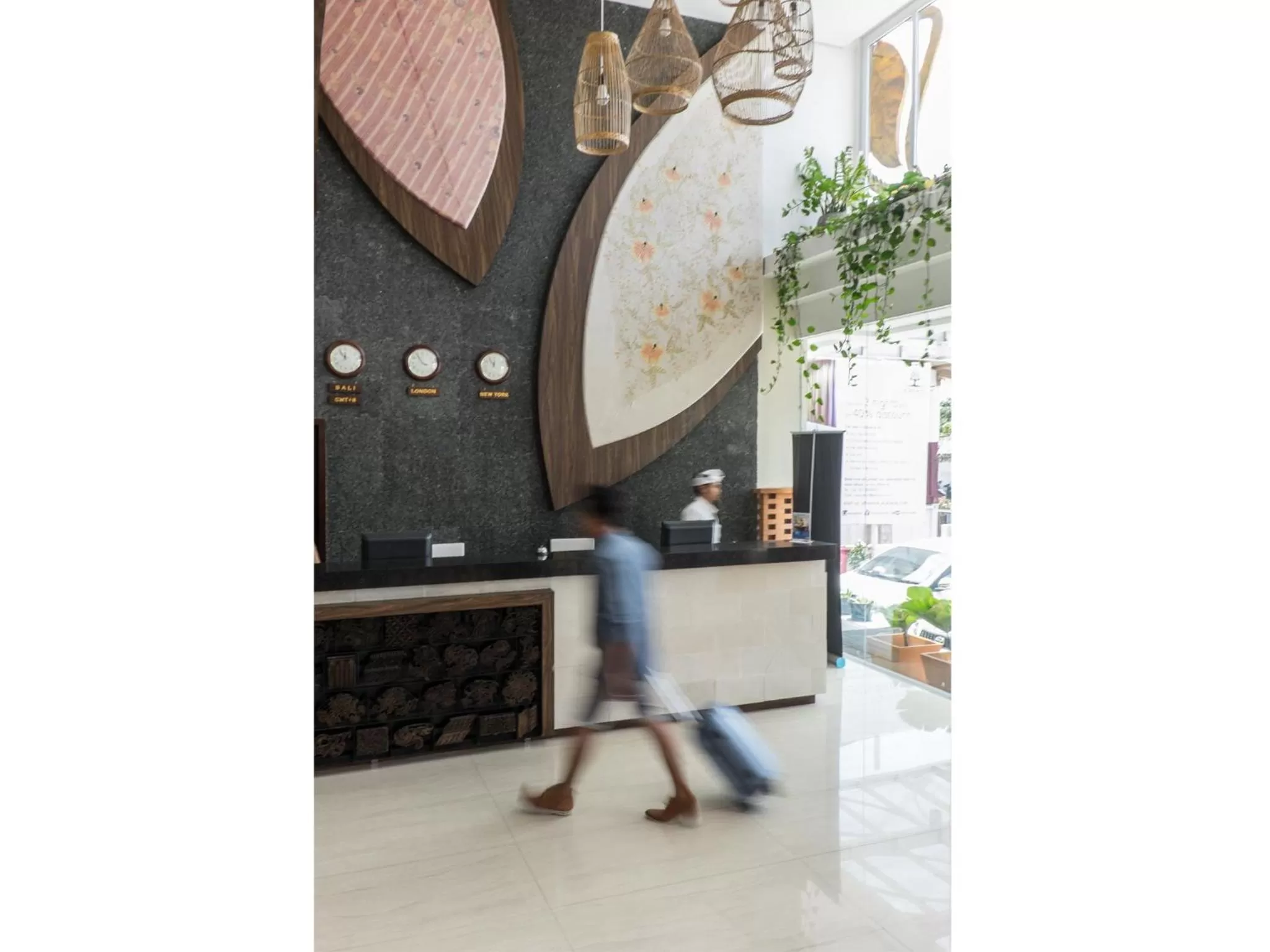 Lobby or reception in Atanaya Kuta Bali