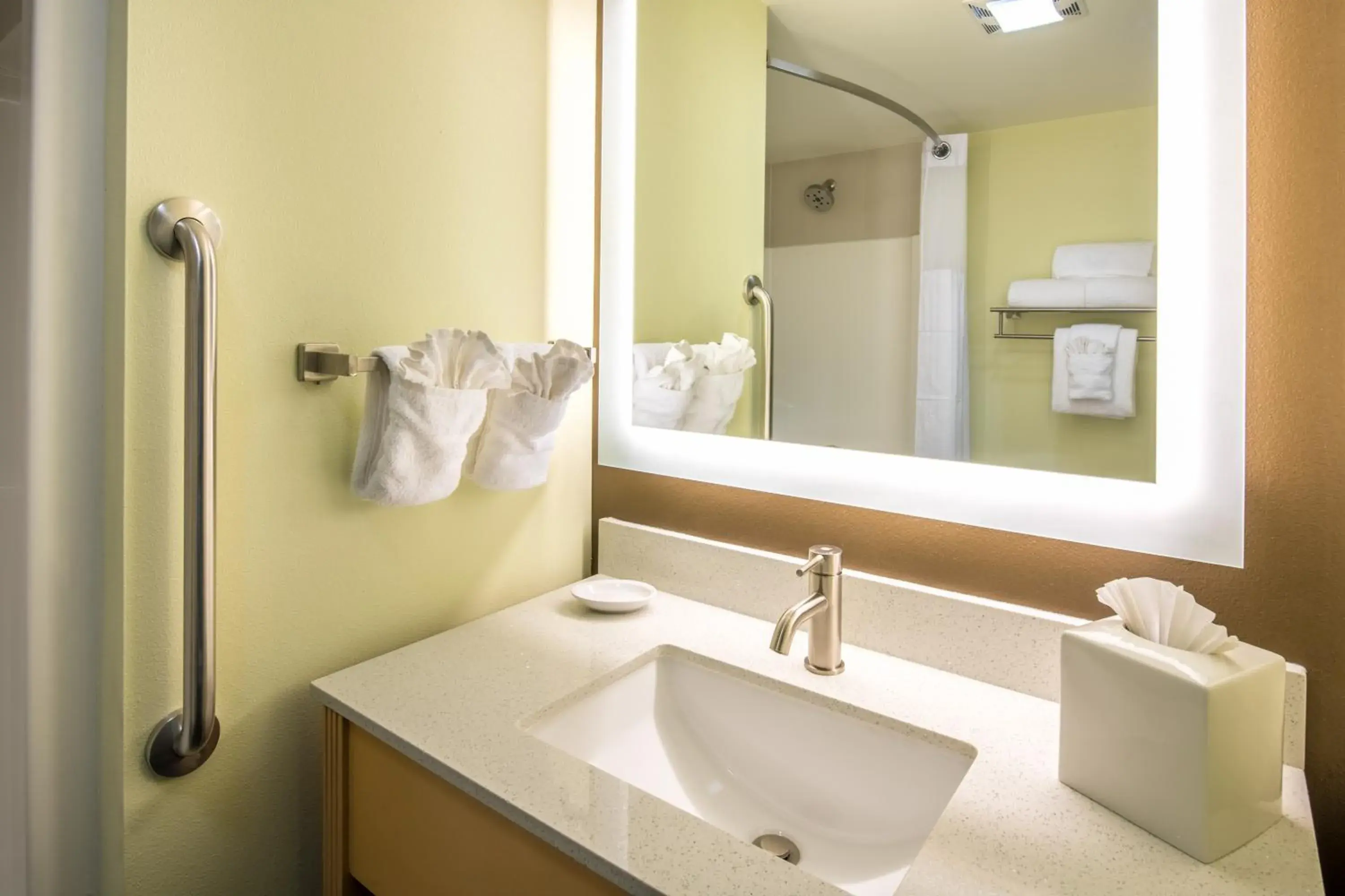 Bathroom in Red Lion Inn and Suites Everett