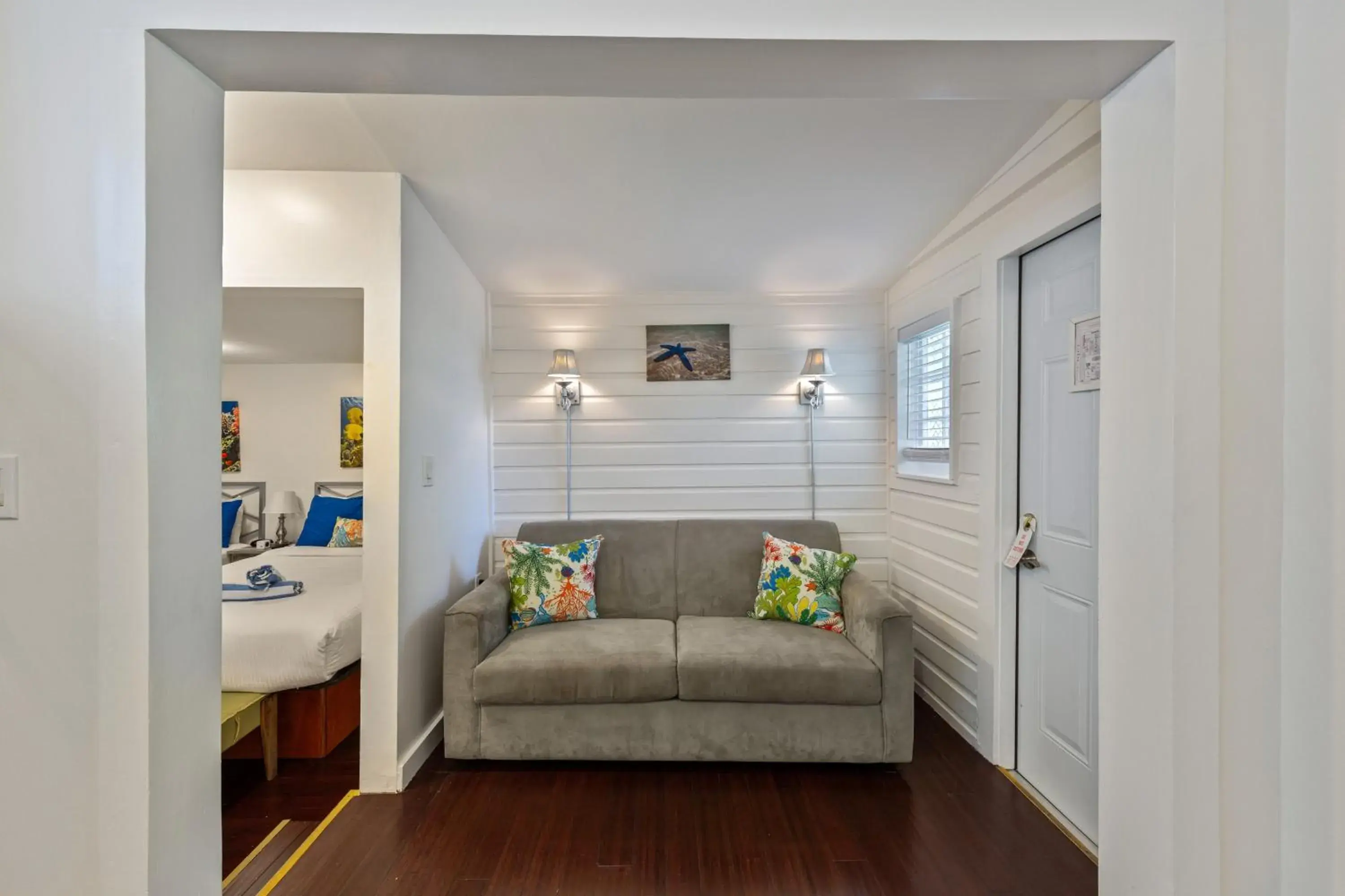 Seating Area in Wicker Guesthouse