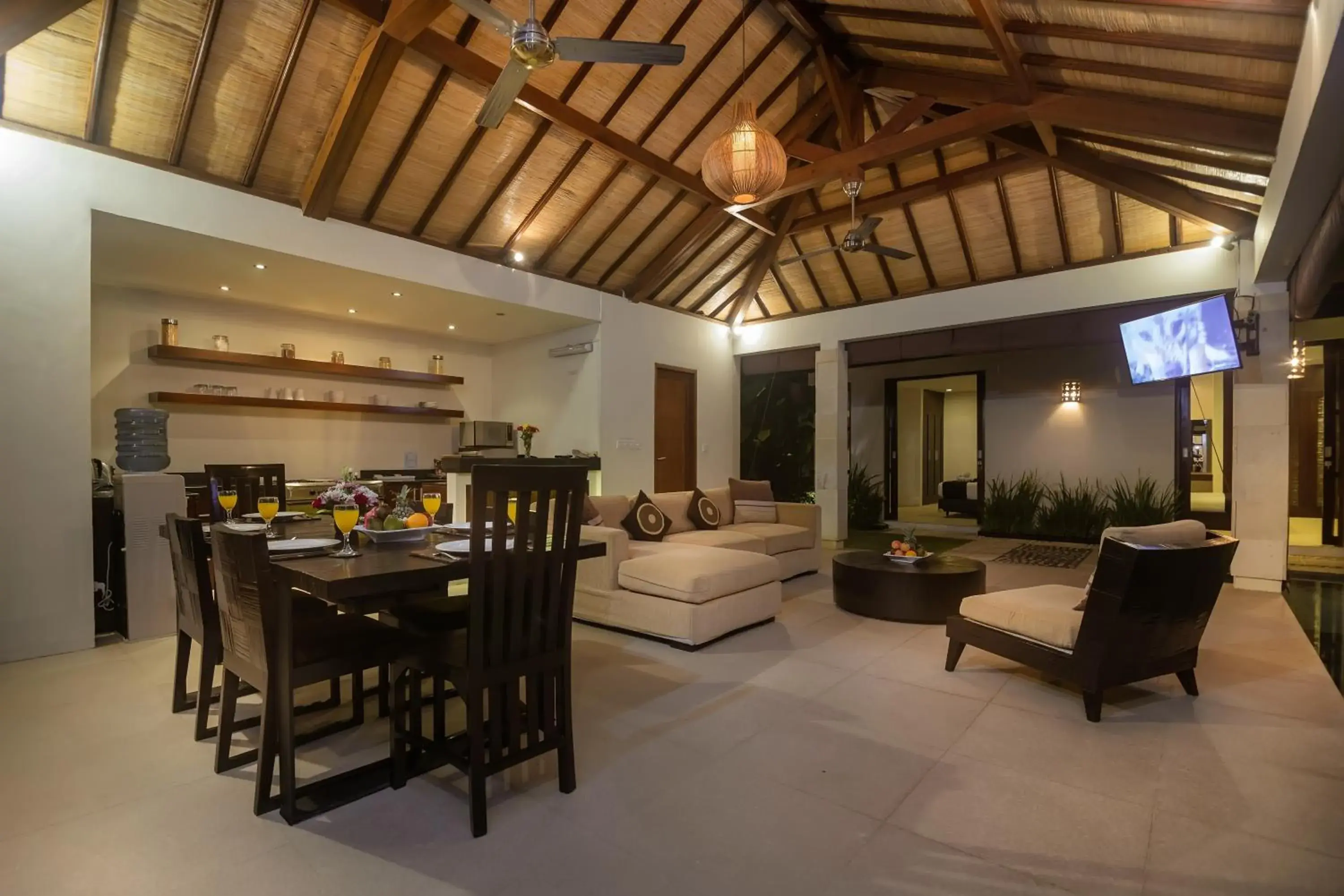 Living room in Arama Riverside Villas