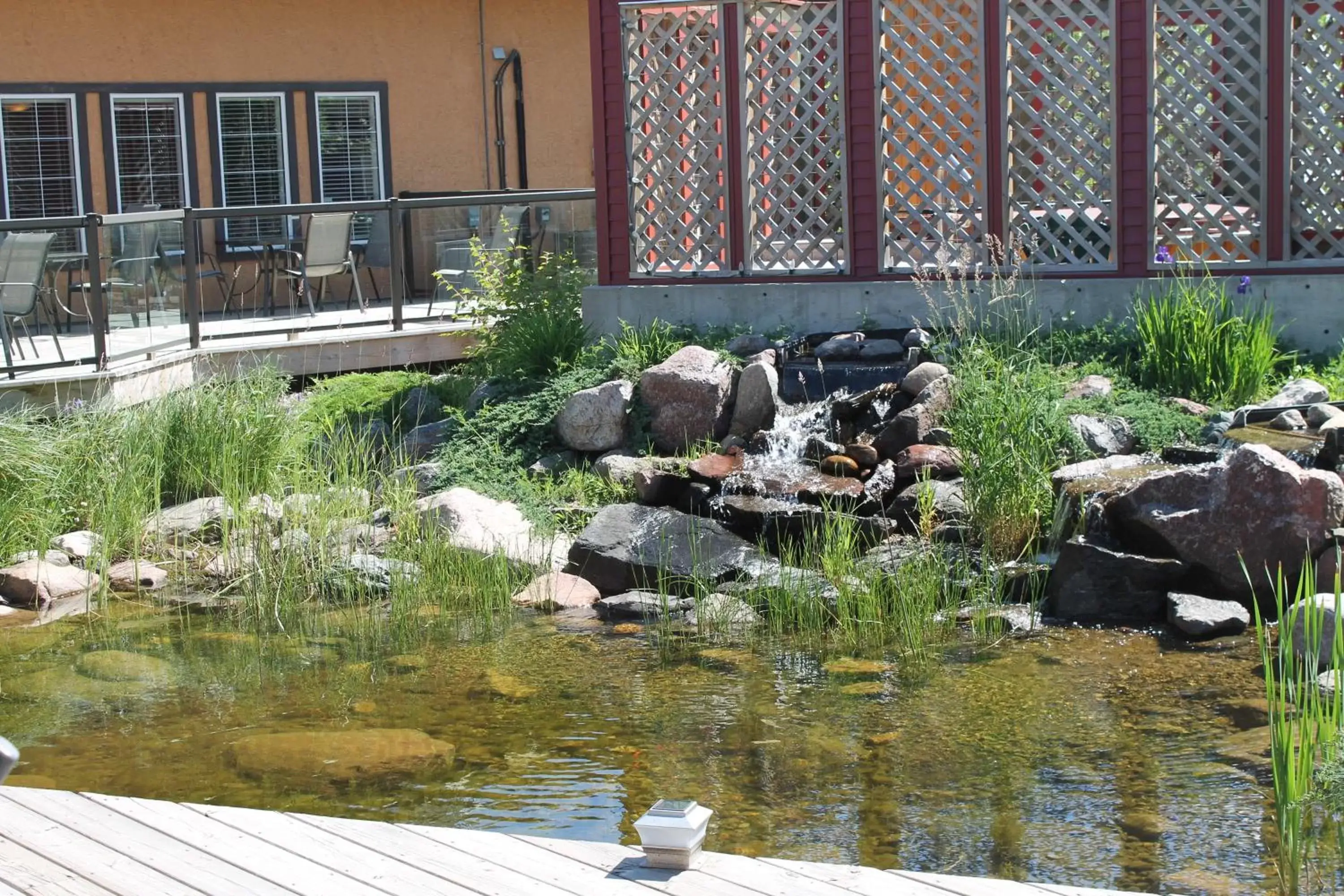 Balcony/Terrace in Village Creek Country Inn