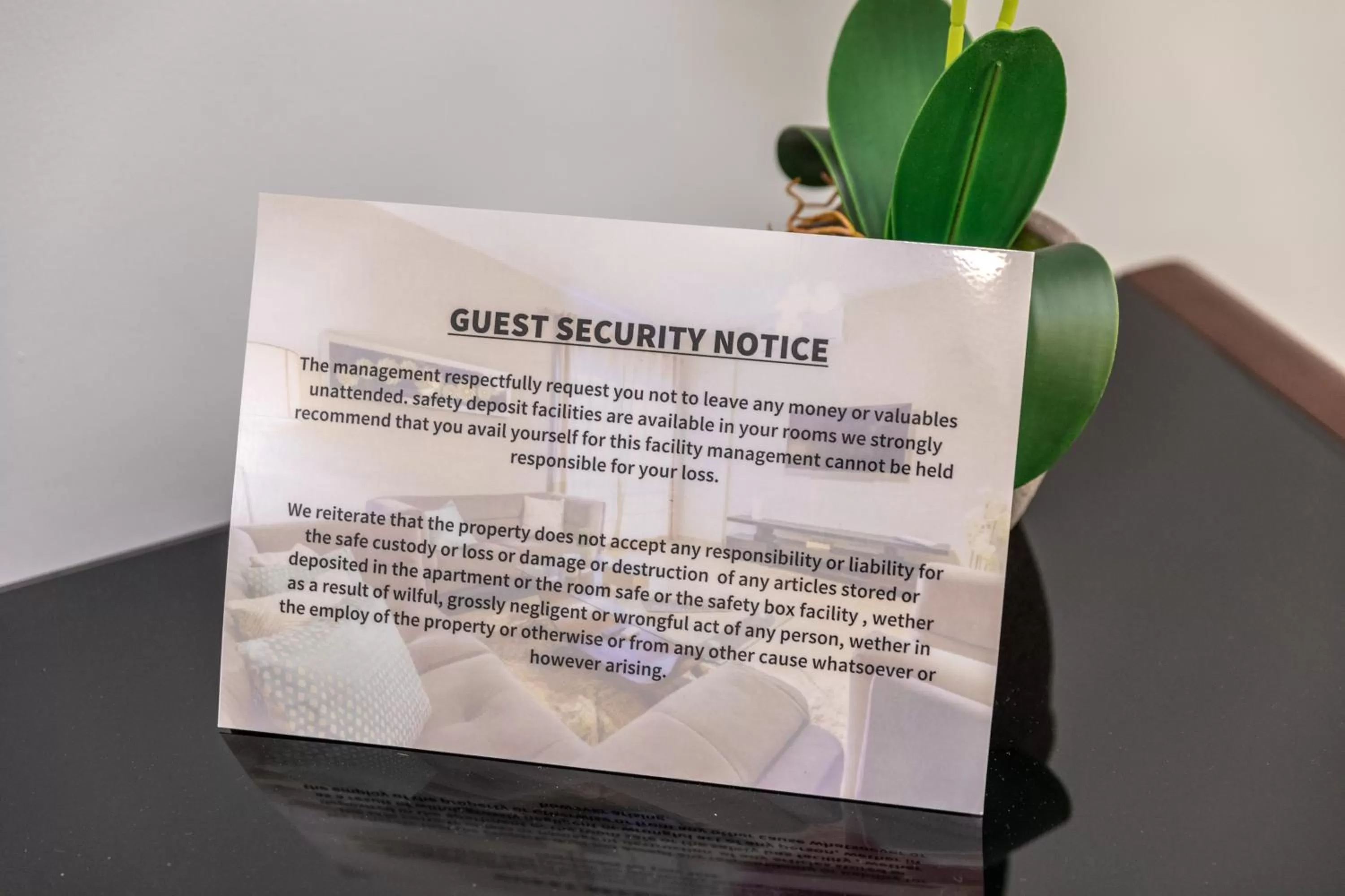 Logo/Certificate/Sign in Montecito Apartments