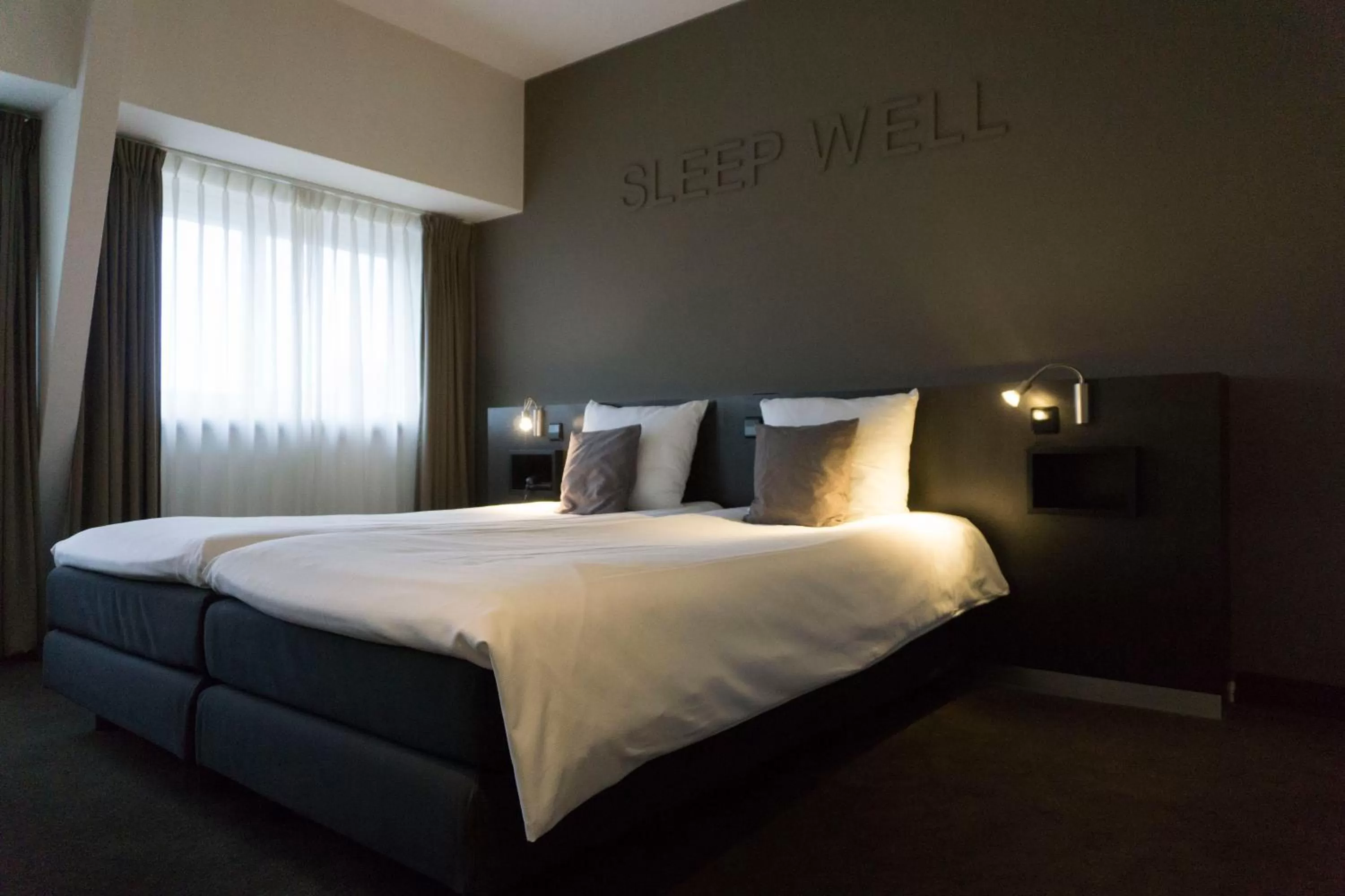 Bedroom, Bed in Hotel Central