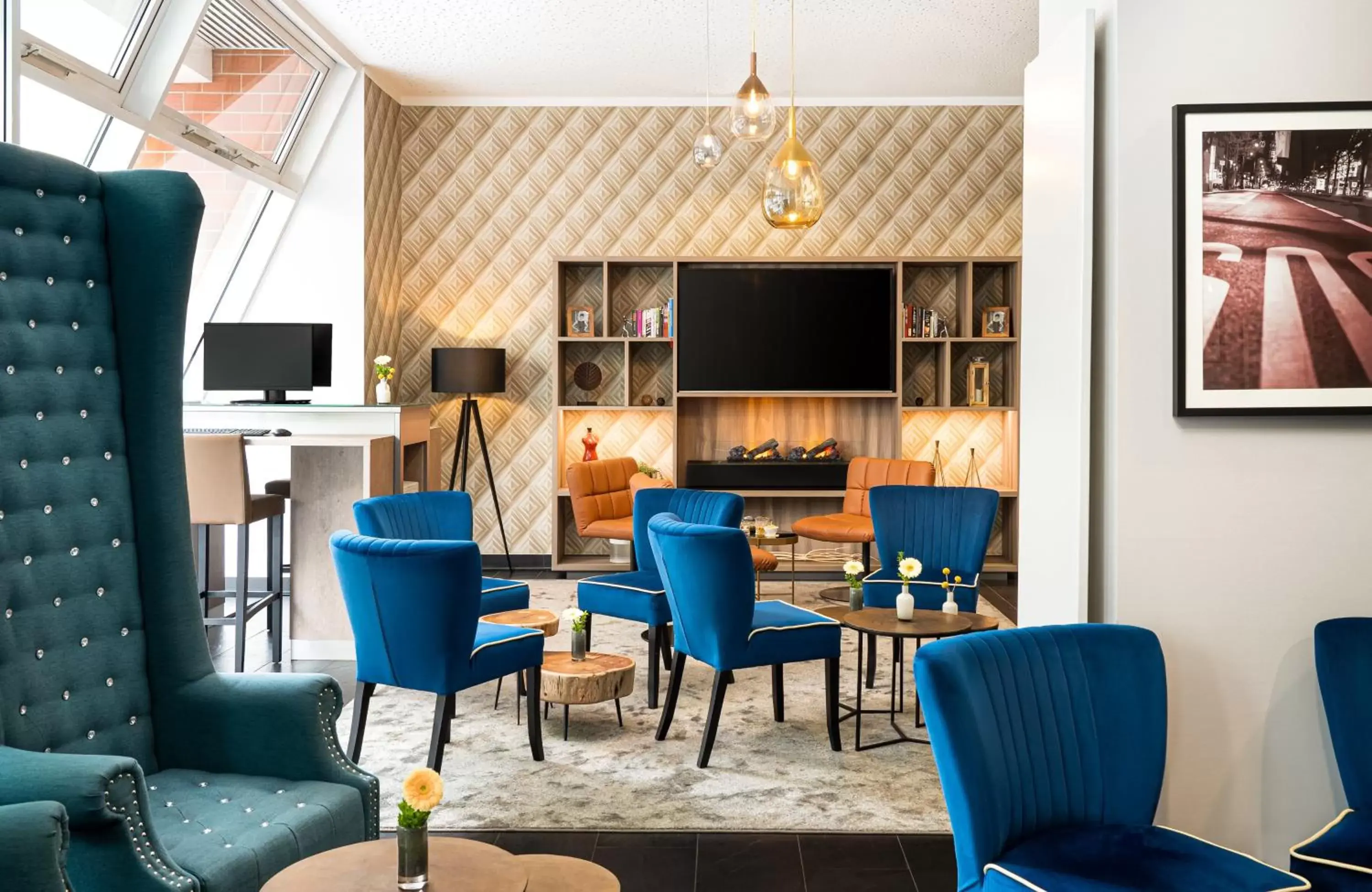 Lobby or reception in Leonardo Hotel Berlin Lobby or reception in Leonardo Hotel Berlin