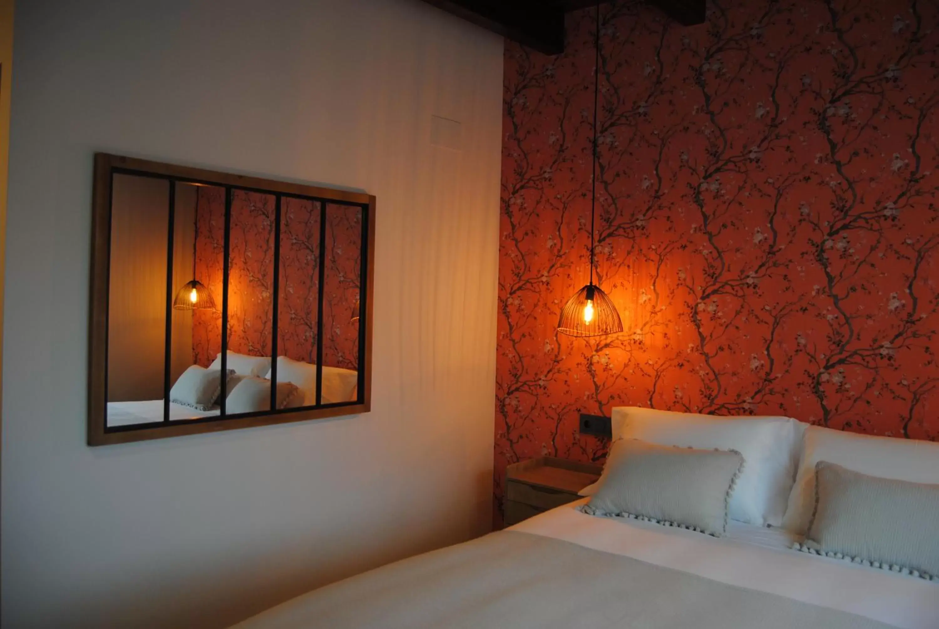 Bedroom, Bed in Hotel a Ecogranxa