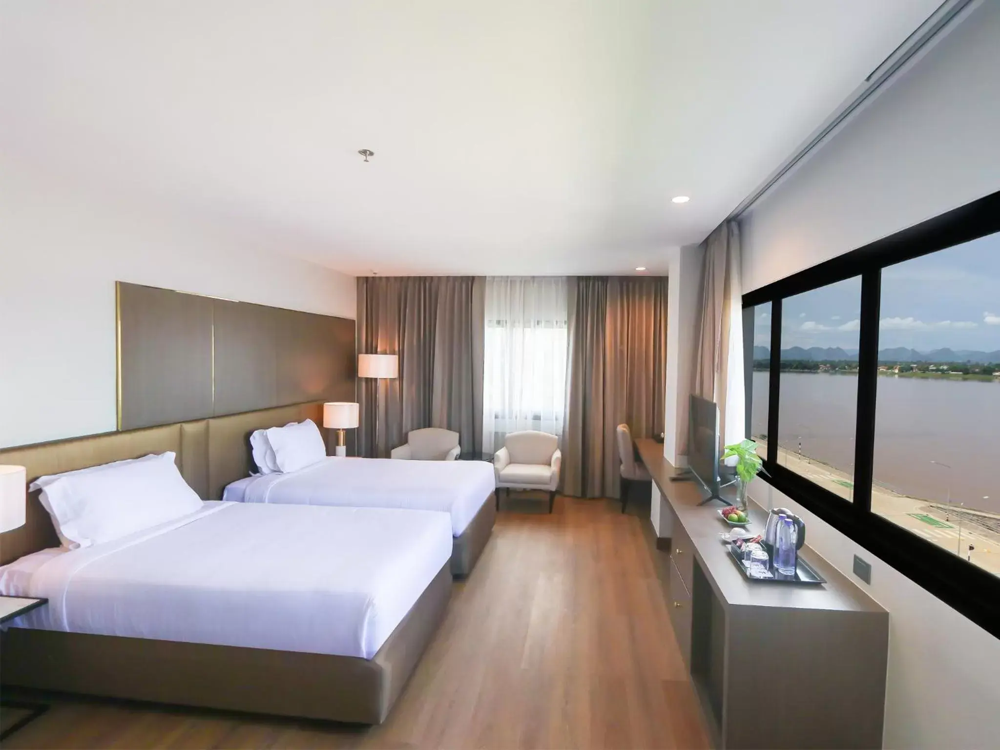 Photo of the whole room in Fortune River View Hotel Nakhon Phanom