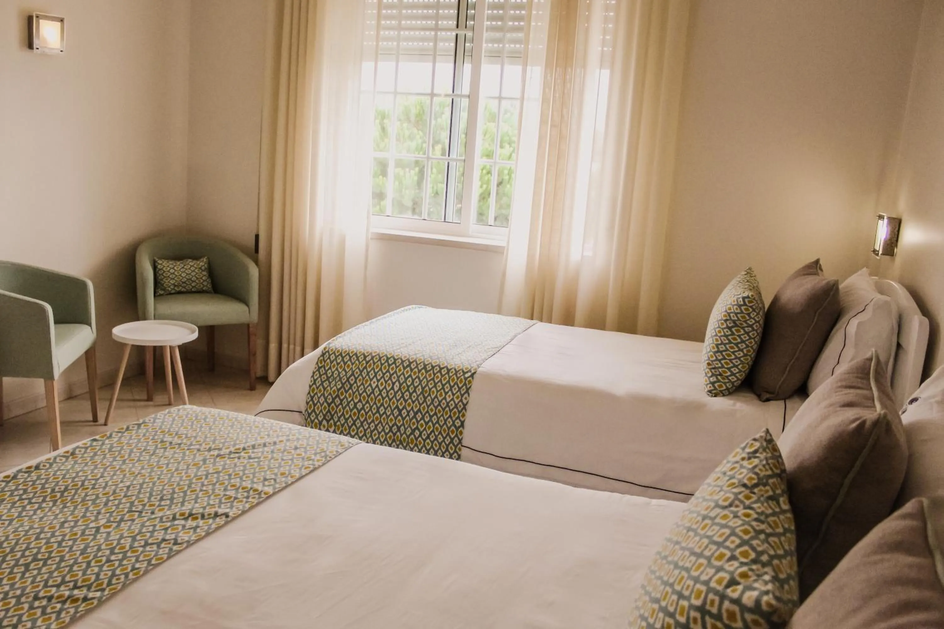 Bed in Hotel Neptuno