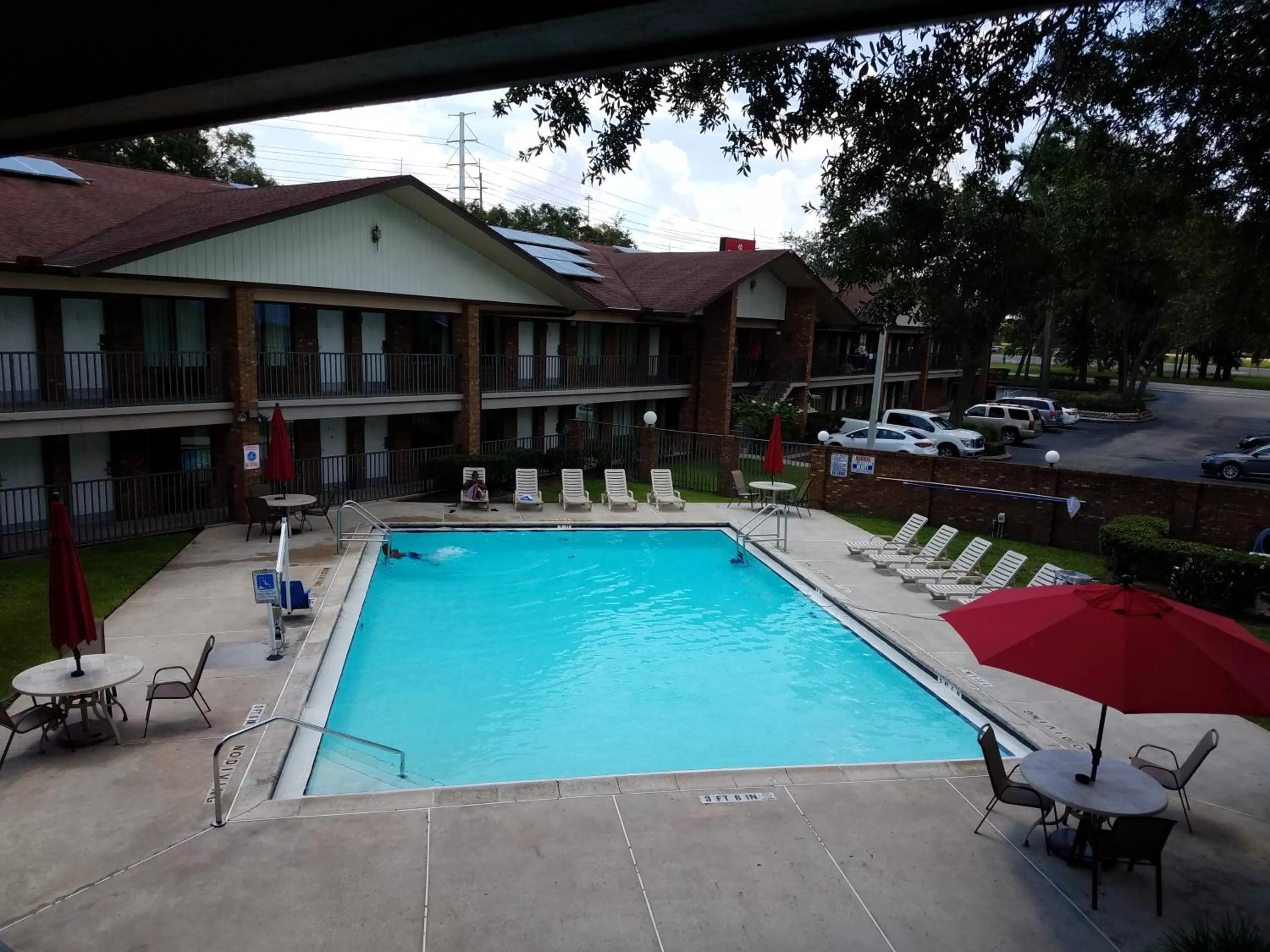 Swimming pool in Ramada by Wyndham Temple Terrace/Tampa North