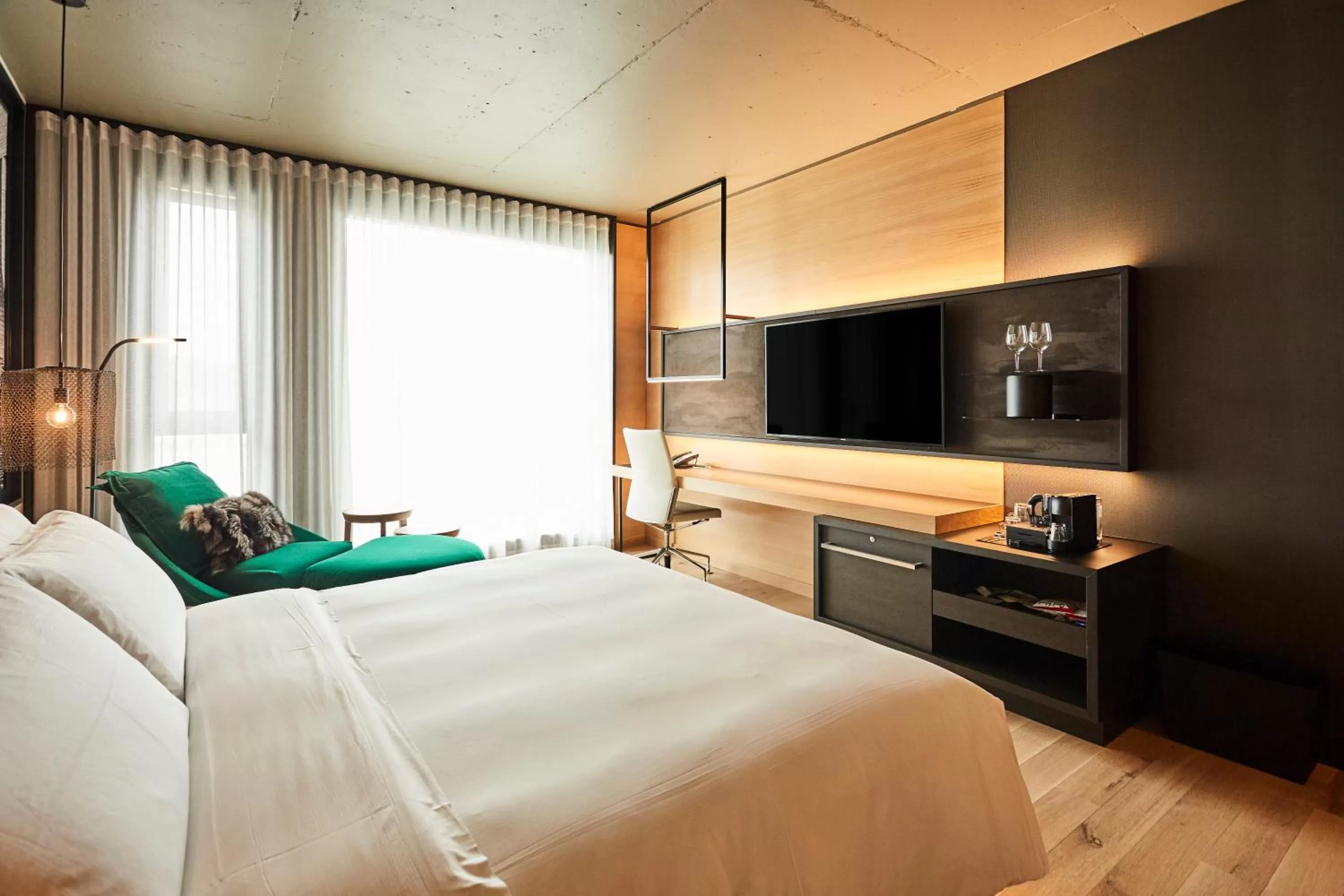 Bed in Le Germain Hotel Ottawa