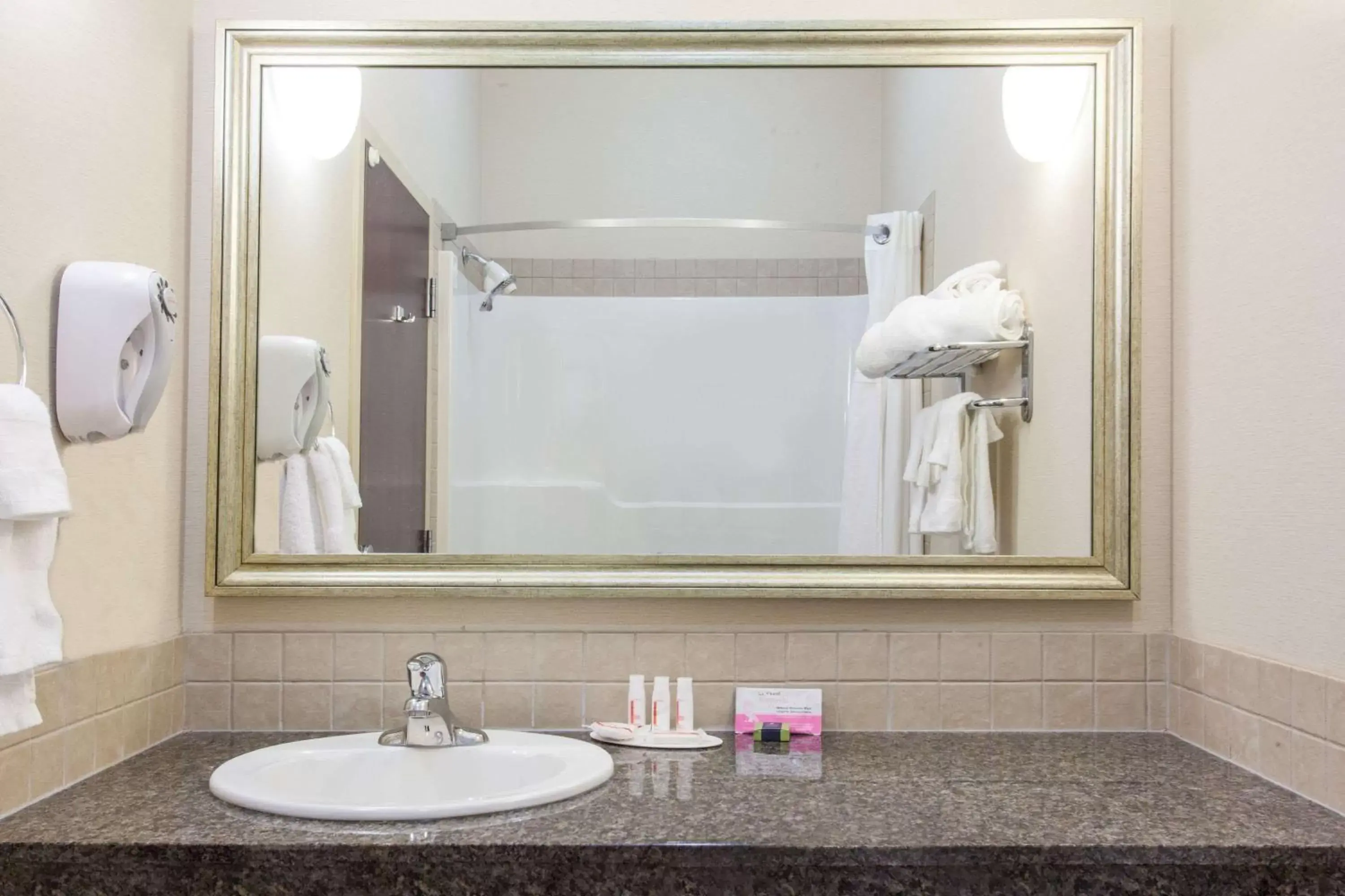 Bathroom in Ramada by Wyndham Pincher Creek