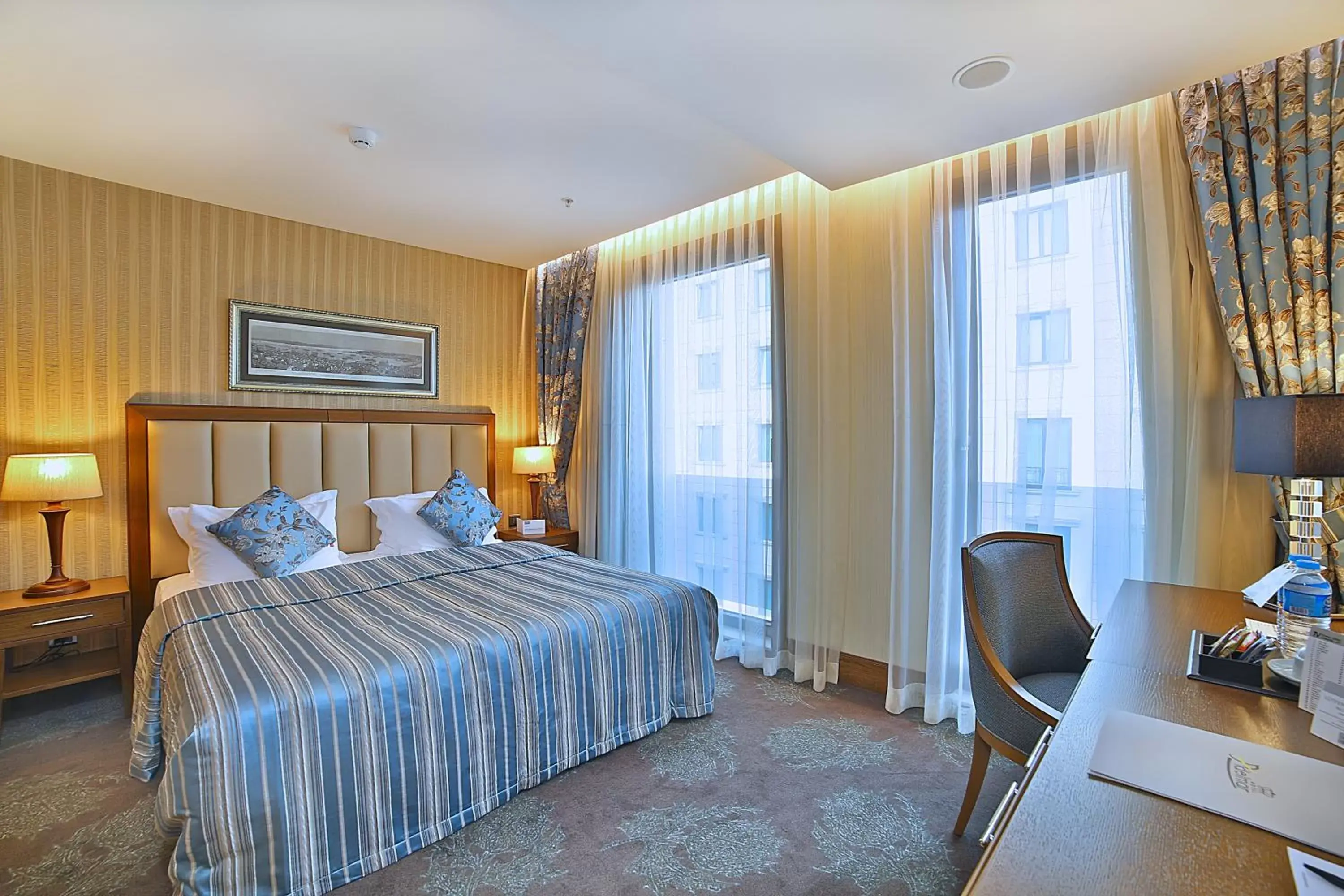 Bed in Adelmar Hotel Istanbul Sisli Bed in Adelmar Hotel Istanbul Sisli