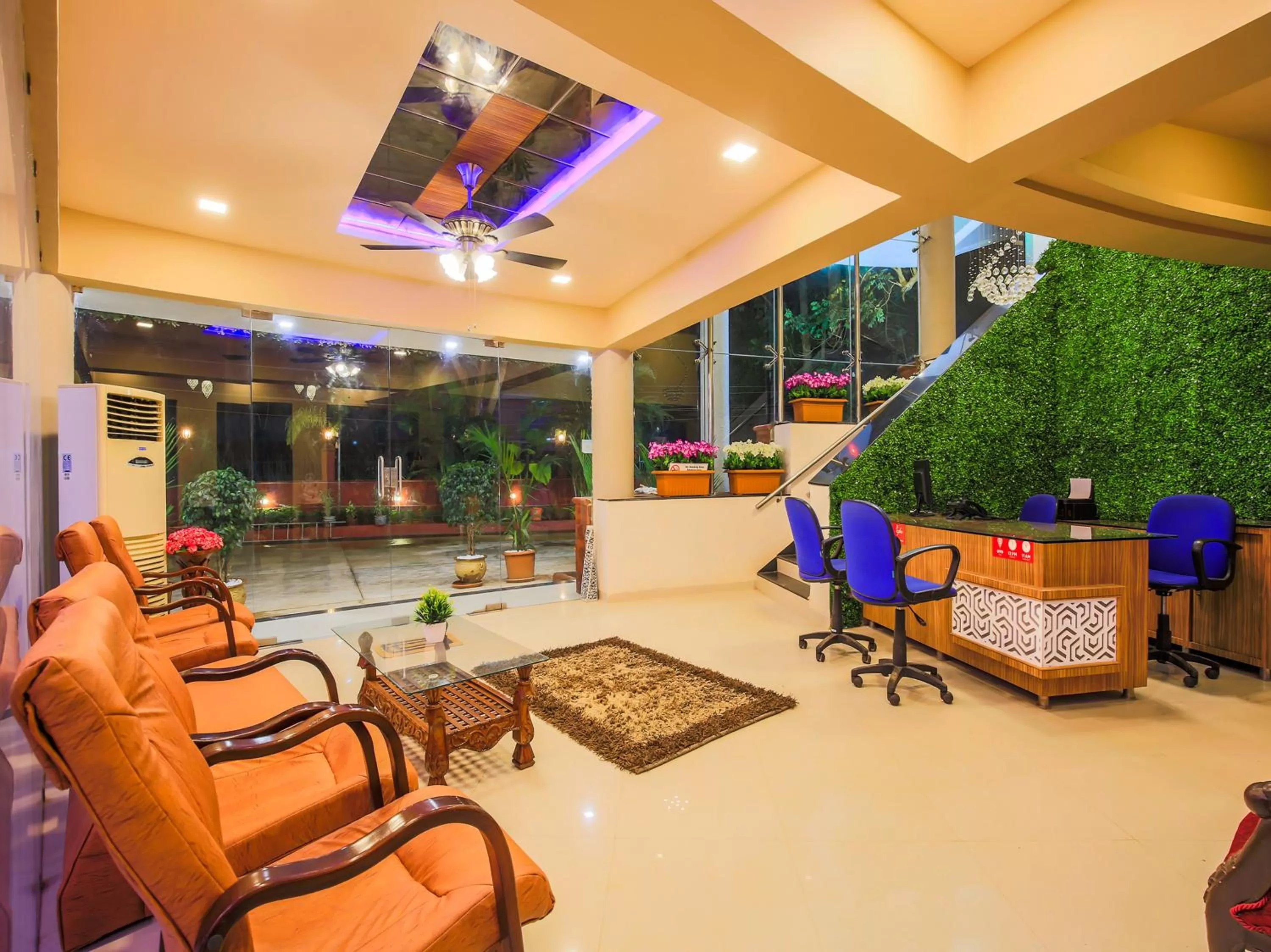Lobby or reception in The Center Court Resort & Spa