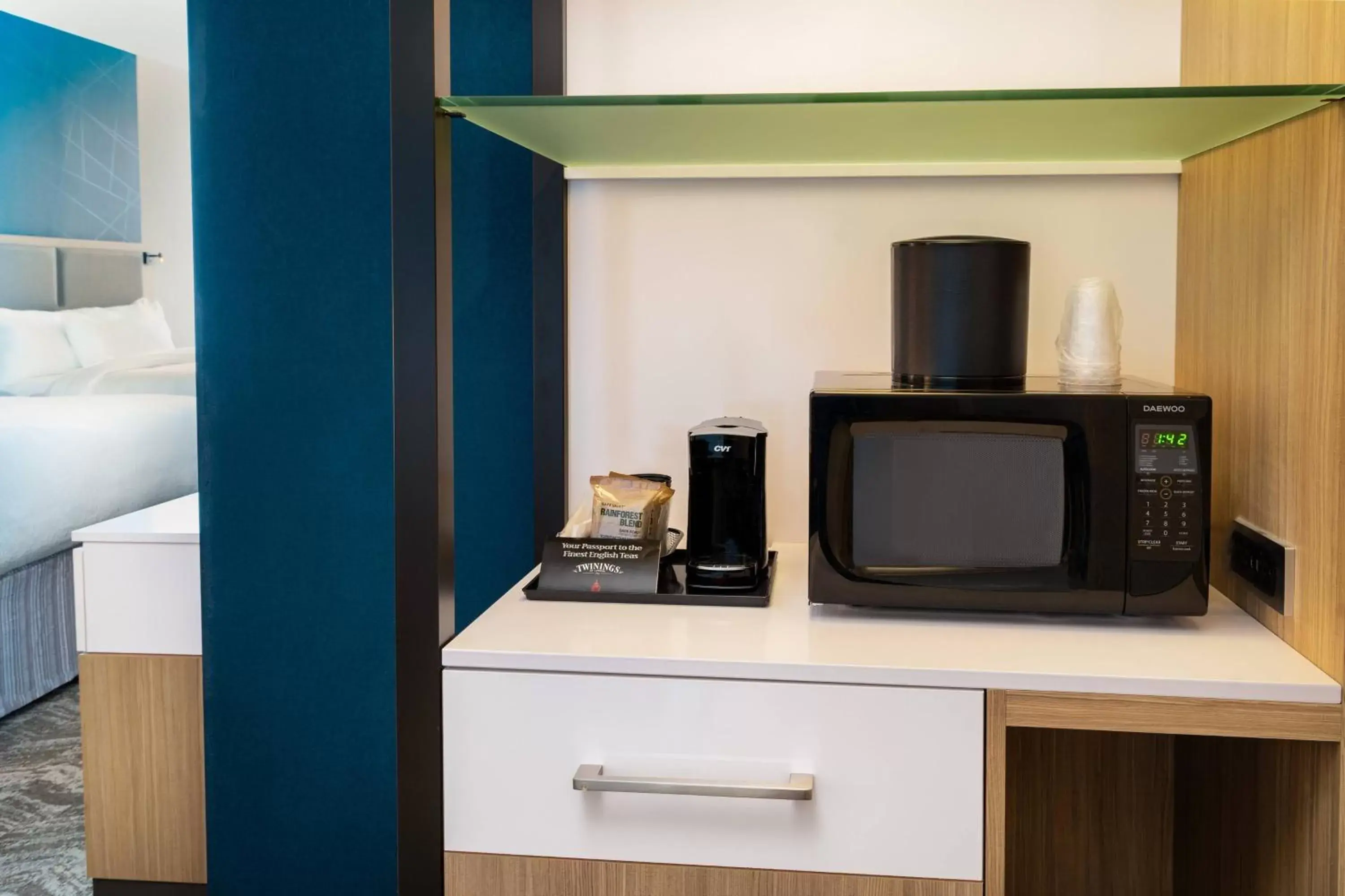 Photo of the whole room, TV/Entertainment Center in SpringHill Suites Spokane Airport