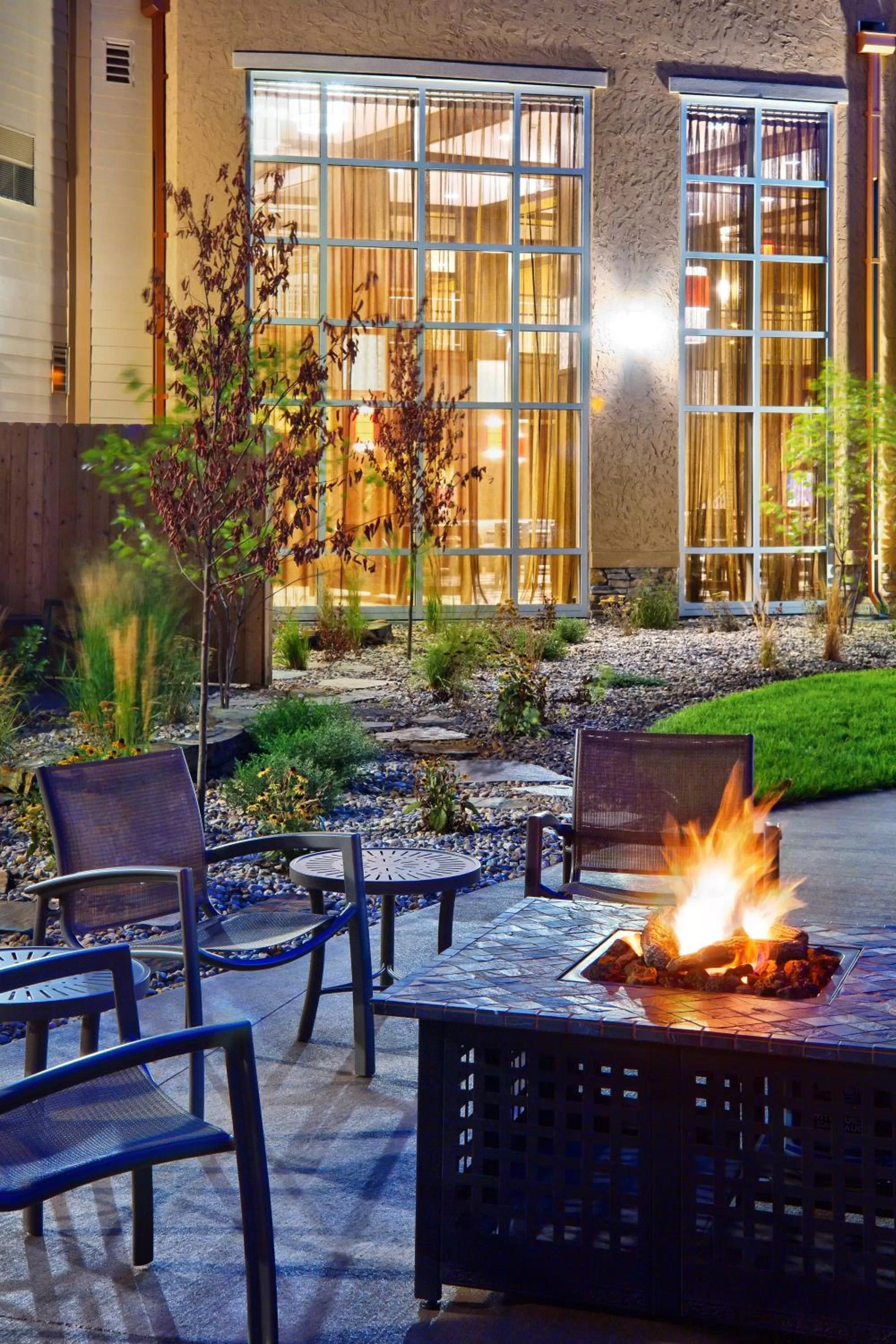 Patio in ClubHouse Hotel and Suites