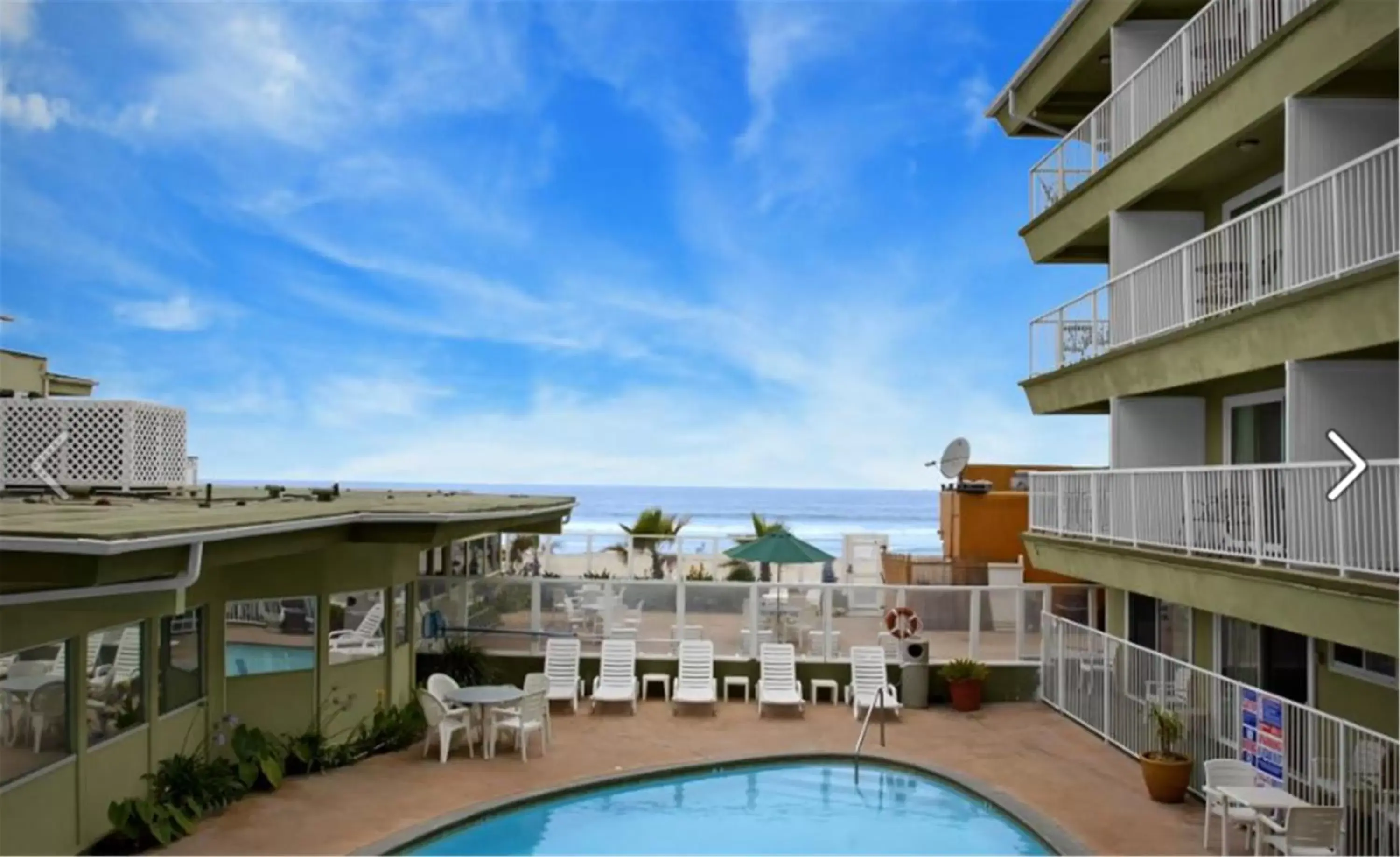 Swimming pool, Pool View in Surfer Beach Hotel