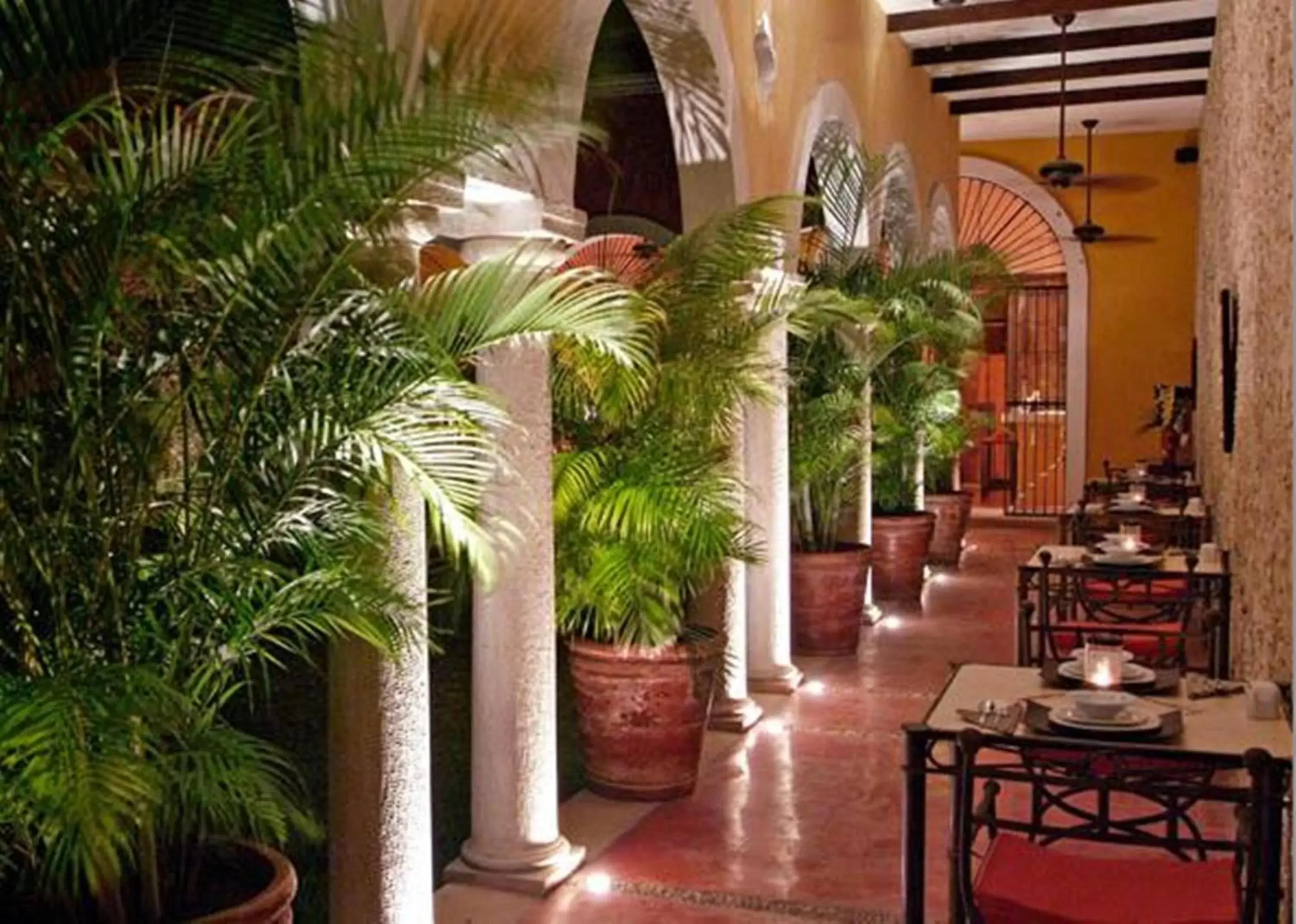 Restaurant/places to eat in Hotel Hacienda Mérida