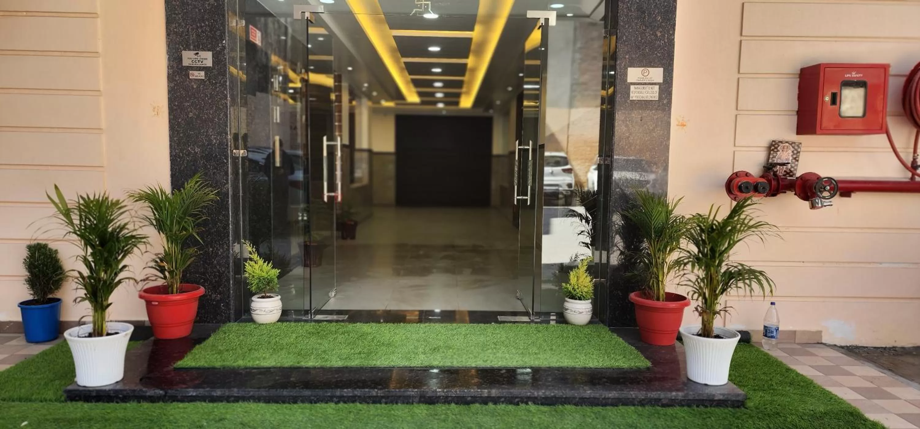 Facade/entrance in Hotel The Vaishvik