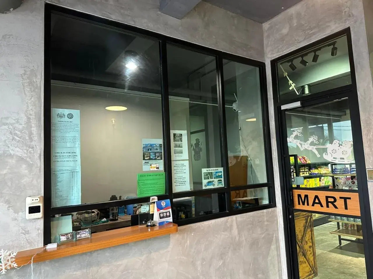 Lobby or reception in WF Motel Lobby or reception in WF Motel