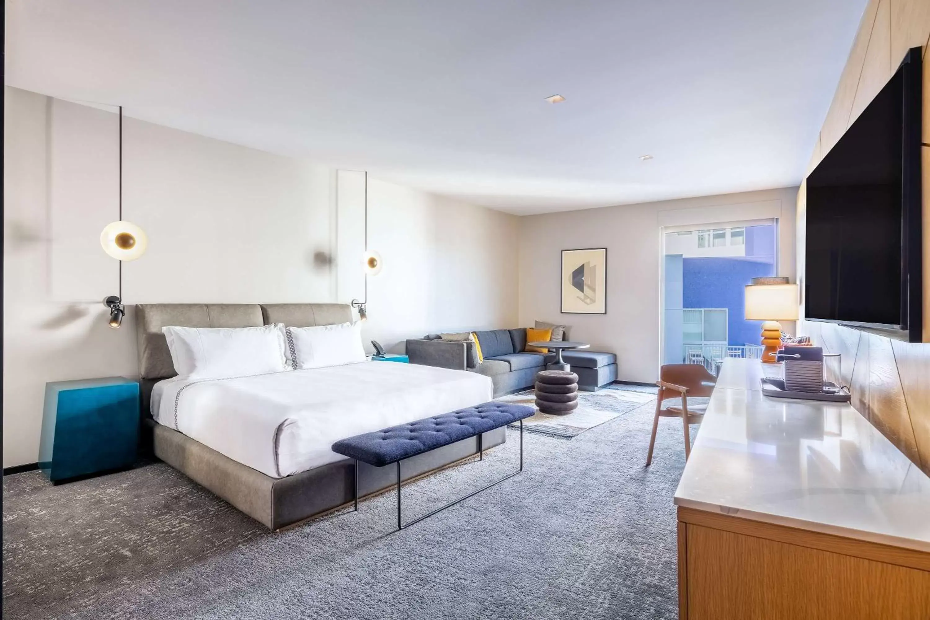 Bedroom, Bed in The Shay, a Destination by Hyatt