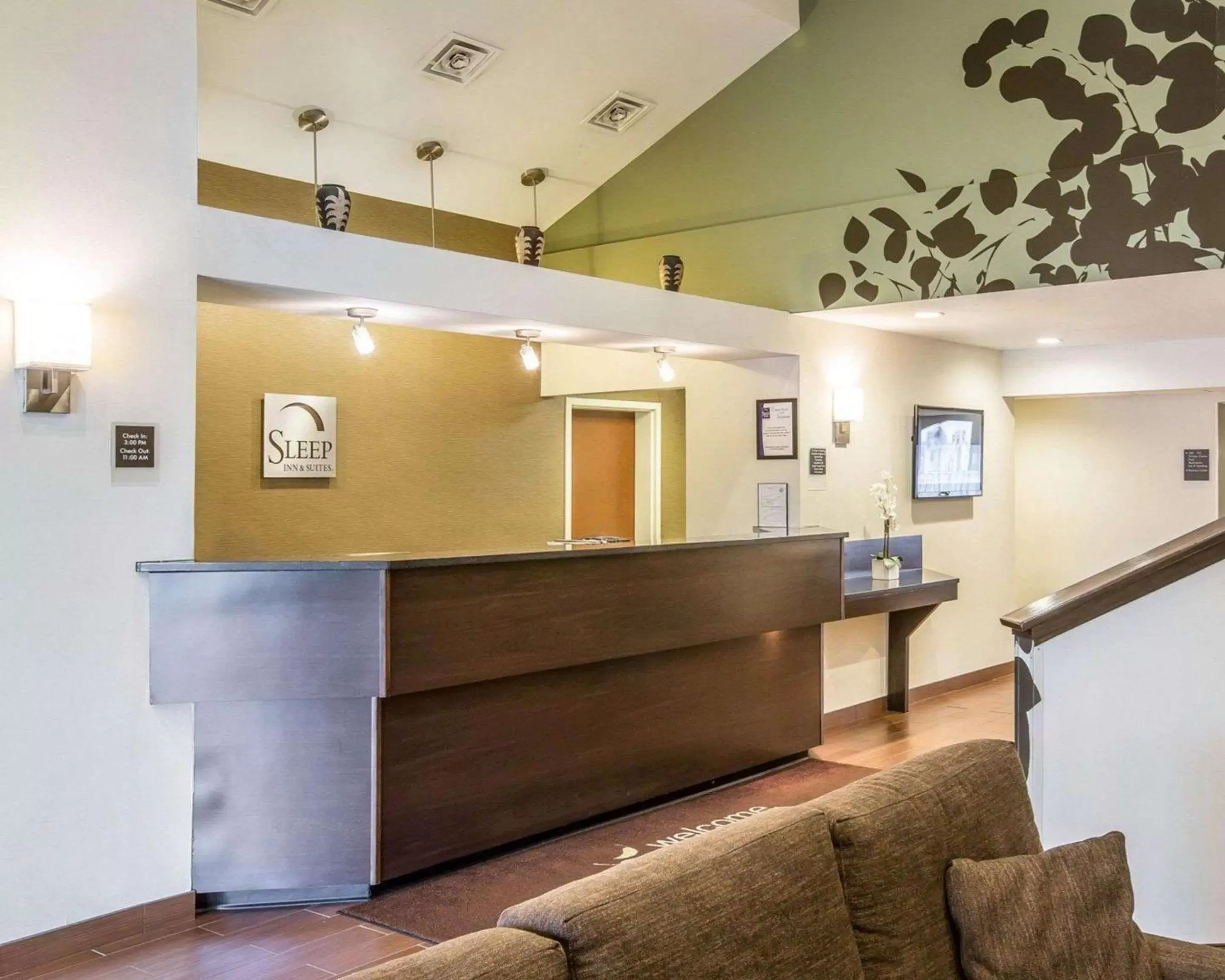 Lobby or reception, Lobby/Reception in Sleep Inn & Suites Queensbury - Lake George