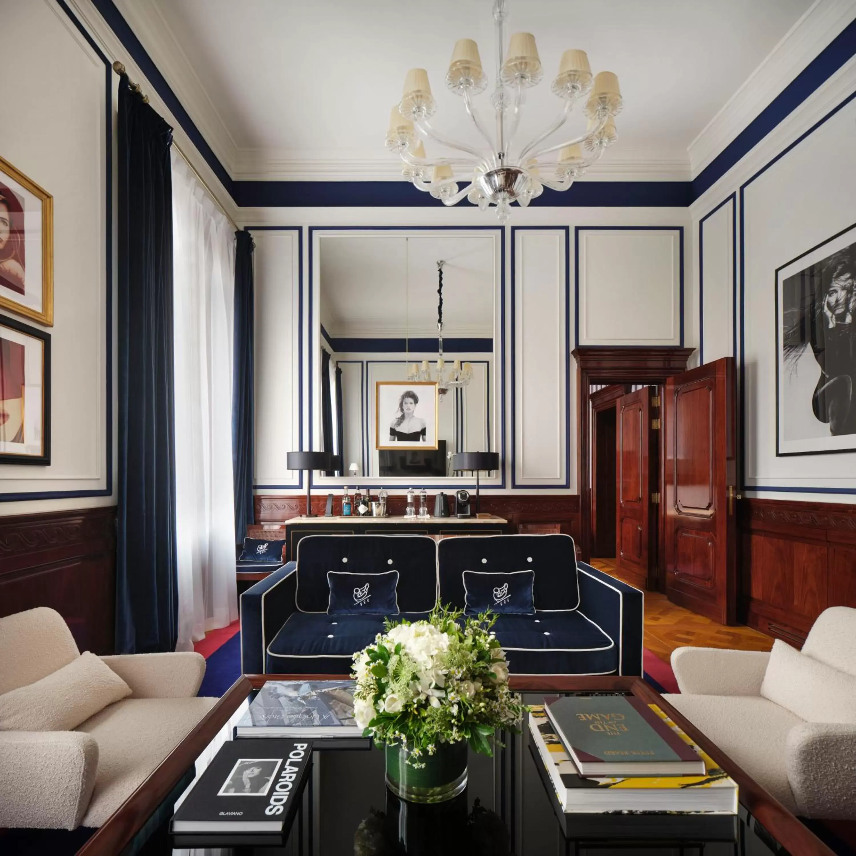 Living room, Seating Area in Casa Cipriani Milano